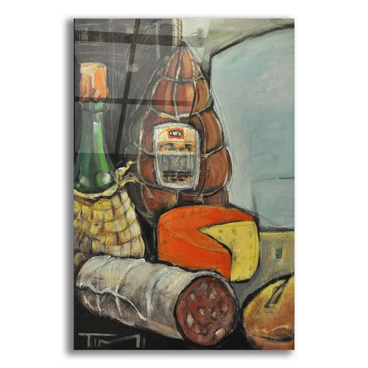 Epic Art 'Bottle Of Wine Italian Deli' by Tim Nyberg, Acrylic Glass Wall Art