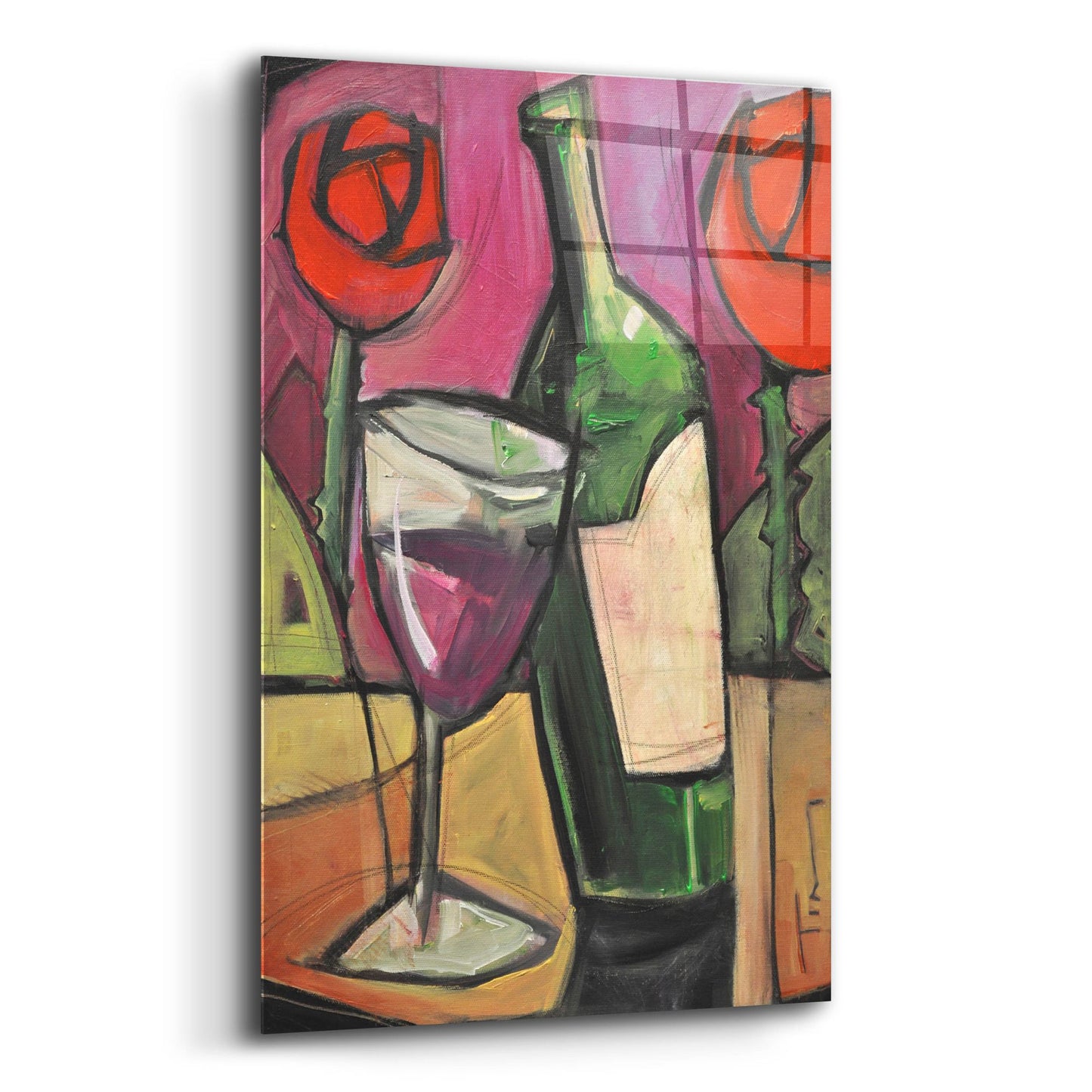 Epic Art 'Days Of Wine And Roses' by Tim Nyberg, Acrylic Glass Wall Art,12x16