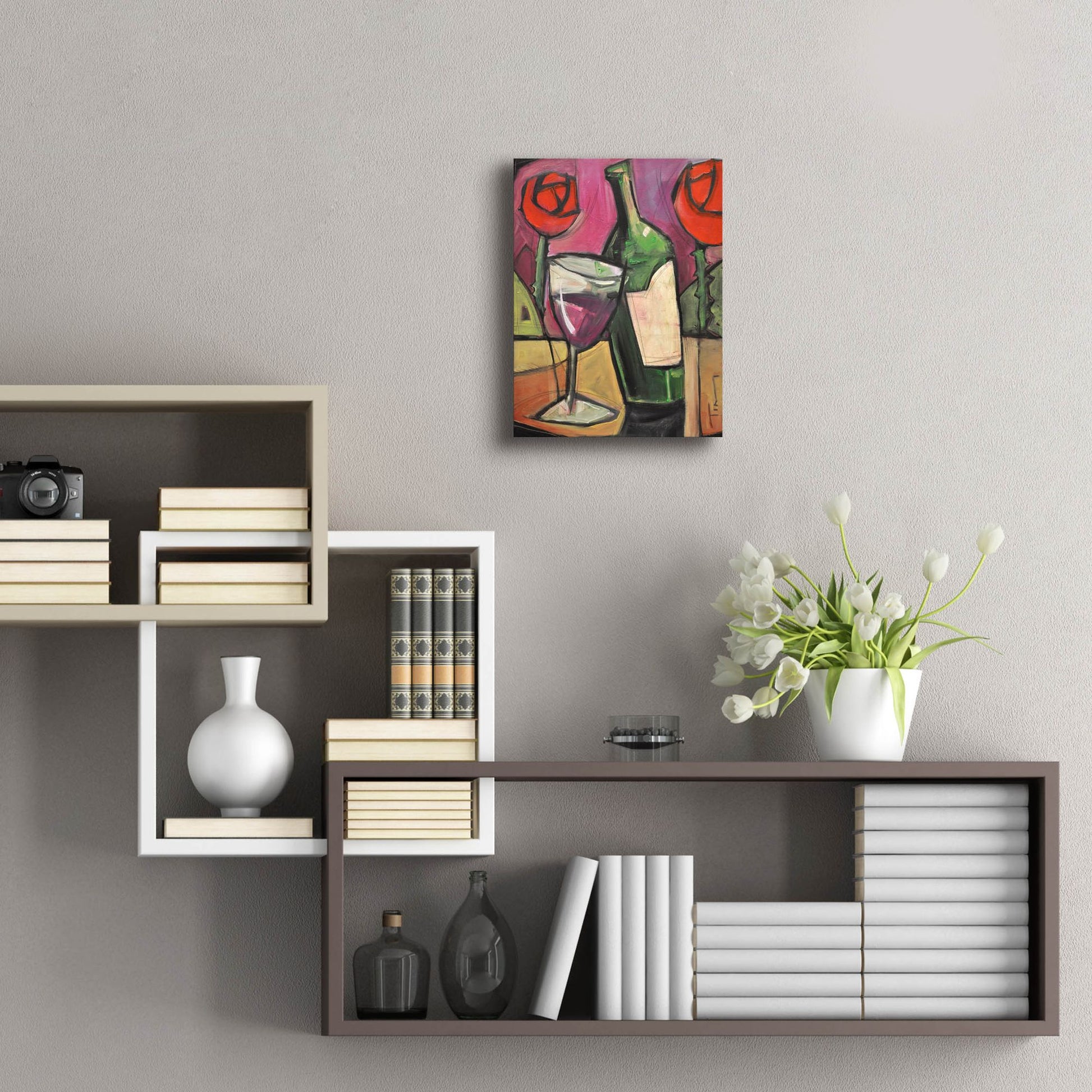 Epic Art 'Days Of Wine And Roses' by Tim Nyberg, Acrylic Glass Wall Art,12x16