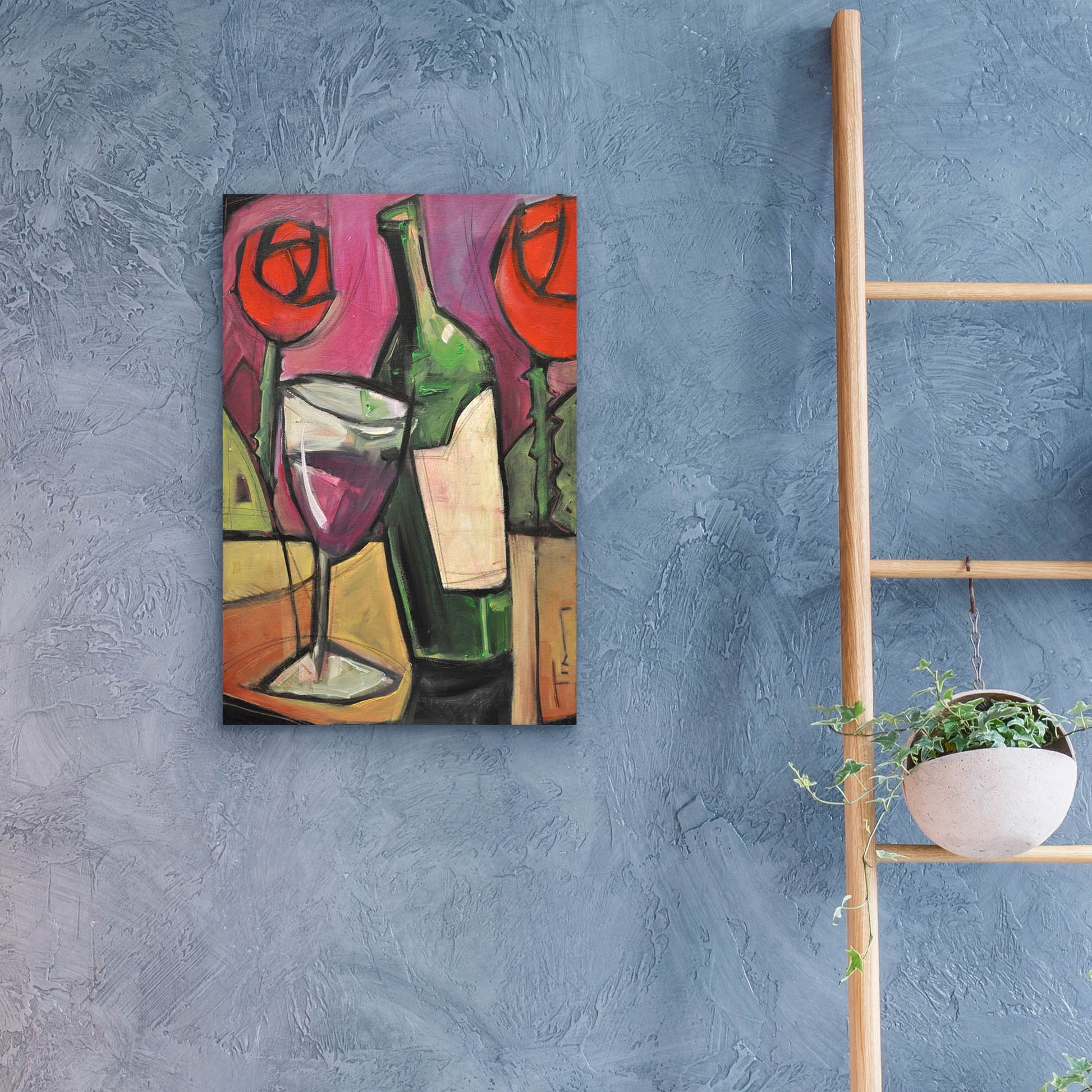 Epic Art 'Days Of Wine And Roses' by Tim Nyberg, Acrylic Glass Wall Art,16x24