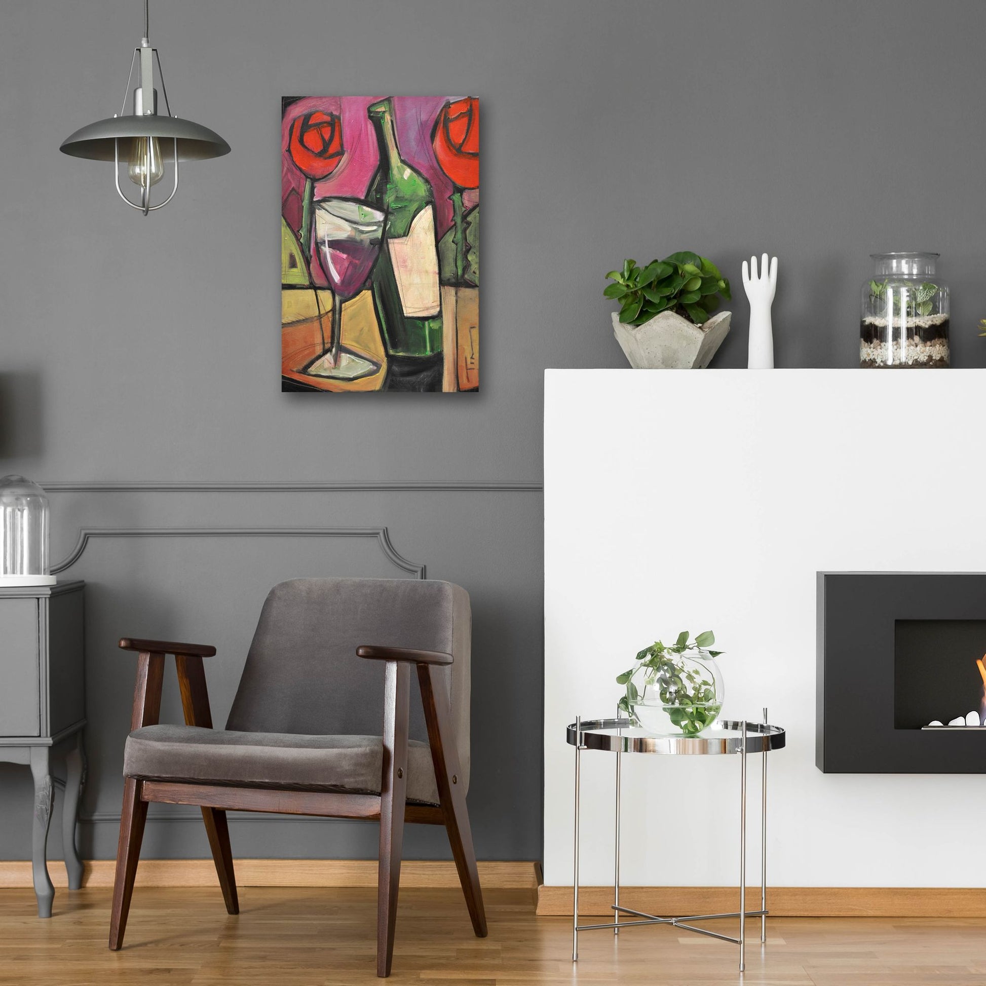 Epic Art 'Days Of Wine And Roses' by Tim Nyberg, Acrylic Glass Wall Art,16x24