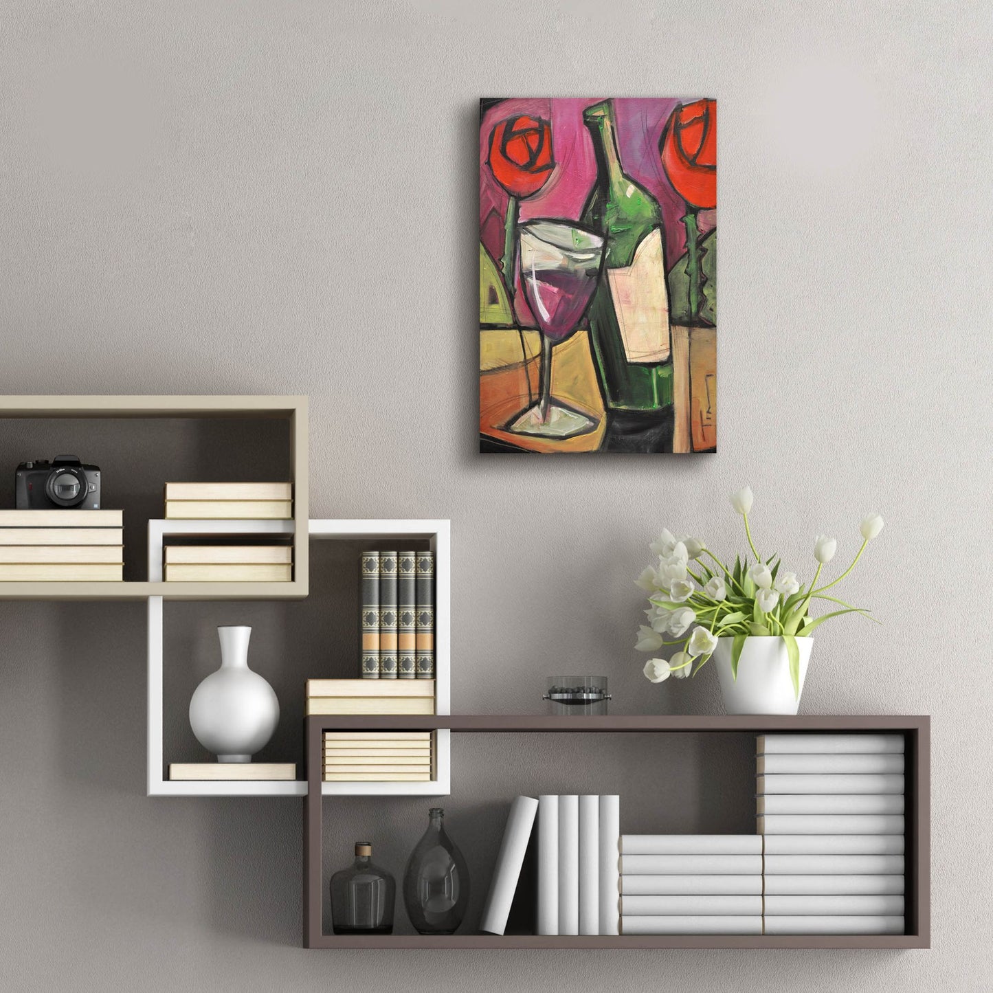 Epic Art 'Days Of Wine And Roses' by Tim Nyberg, Acrylic Glass Wall Art,16x24