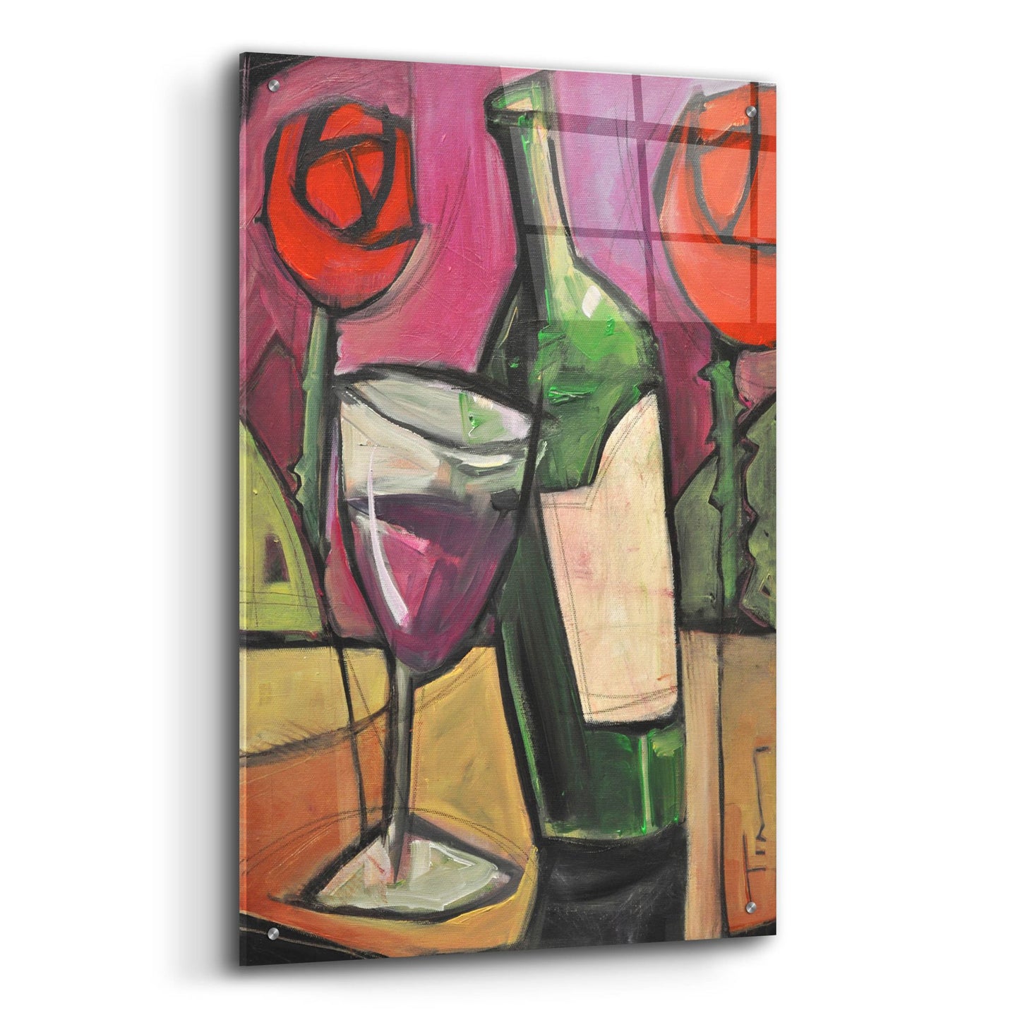 Epic Art 'Days Of Wine And Roses' by Tim Nyberg, Acrylic Glass Wall Art,24x36