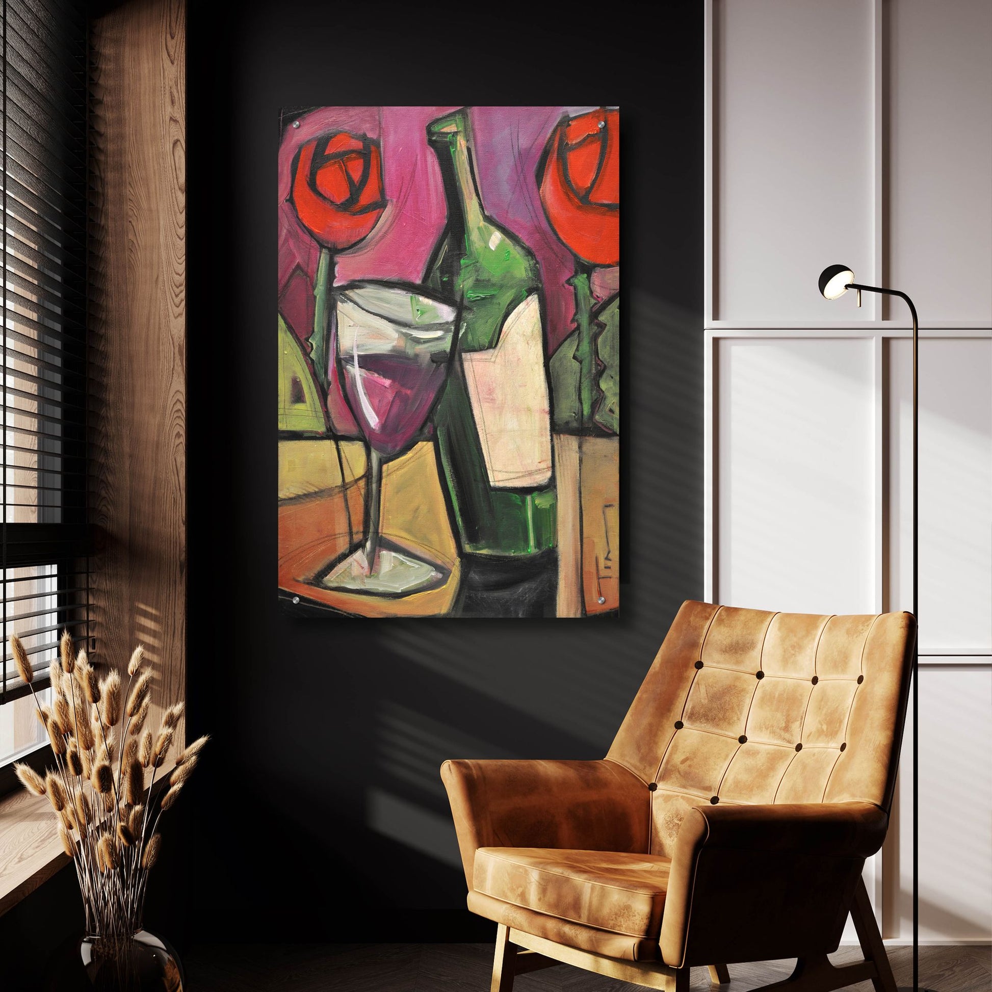 Epic Art 'Days Of Wine And Roses' by Tim Nyberg, Acrylic Glass Wall Art,24x36