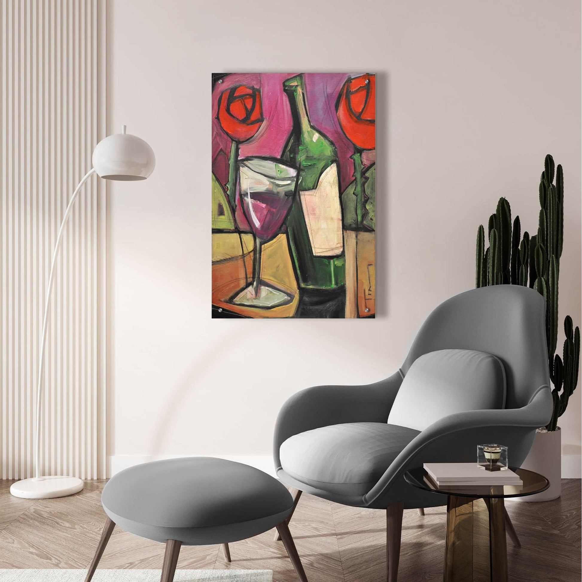 Epic Art 'Days Of Wine And Roses' by Tim Nyberg, Acrylic Glass Wall Art,24x36