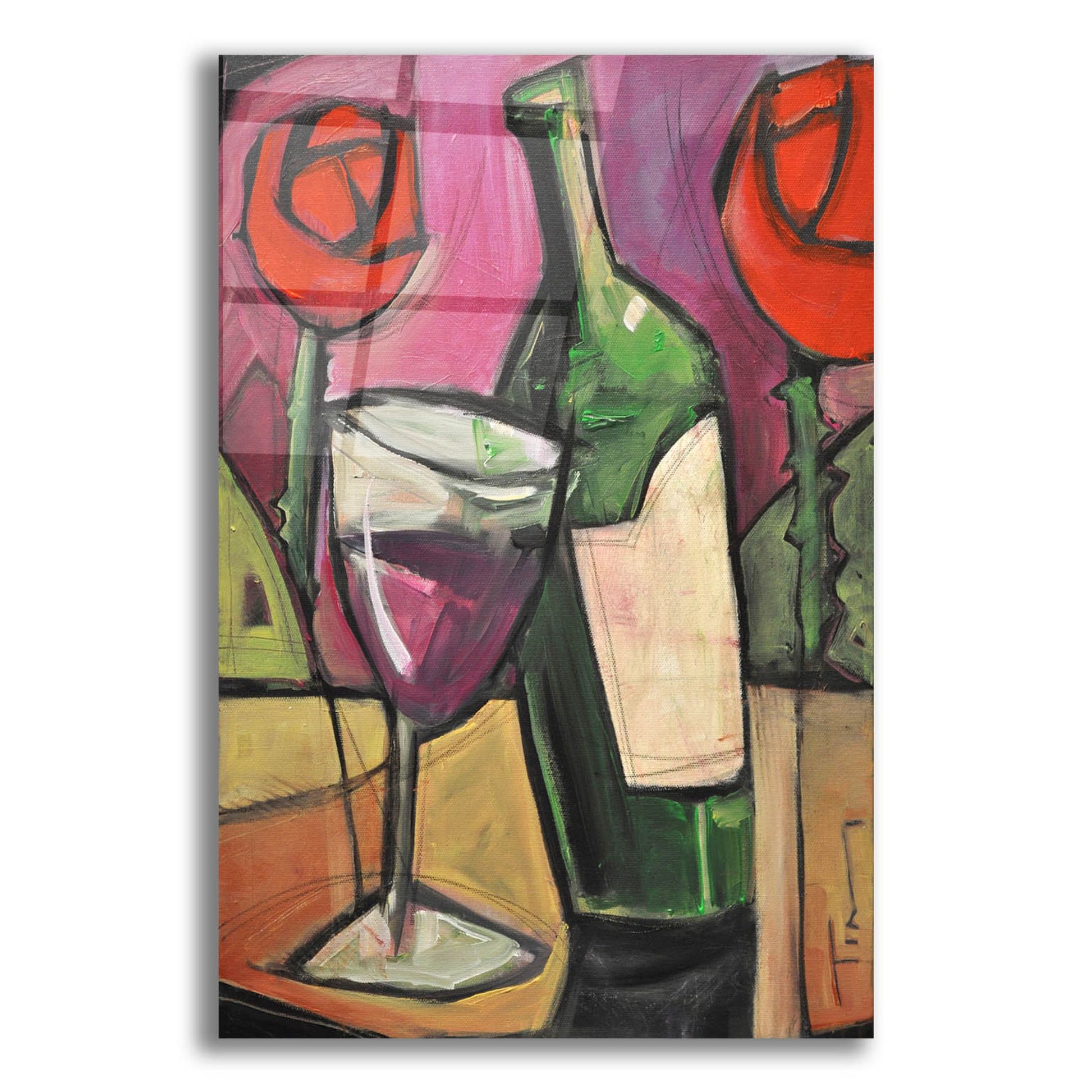 Epic Art 'Days Of Wine And Roses' by Tim Nyberg, Acrylic Glass Wall Art