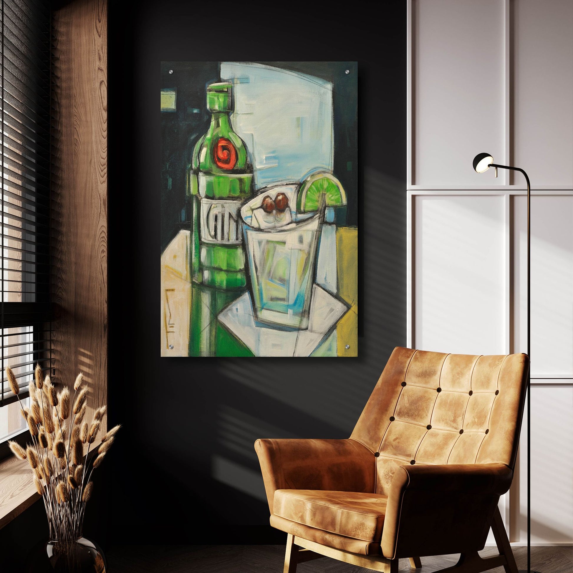 Epic Art 'Gin And Tonic' by Tim Nyberg, Acrylic Glass Wall Art,24x36