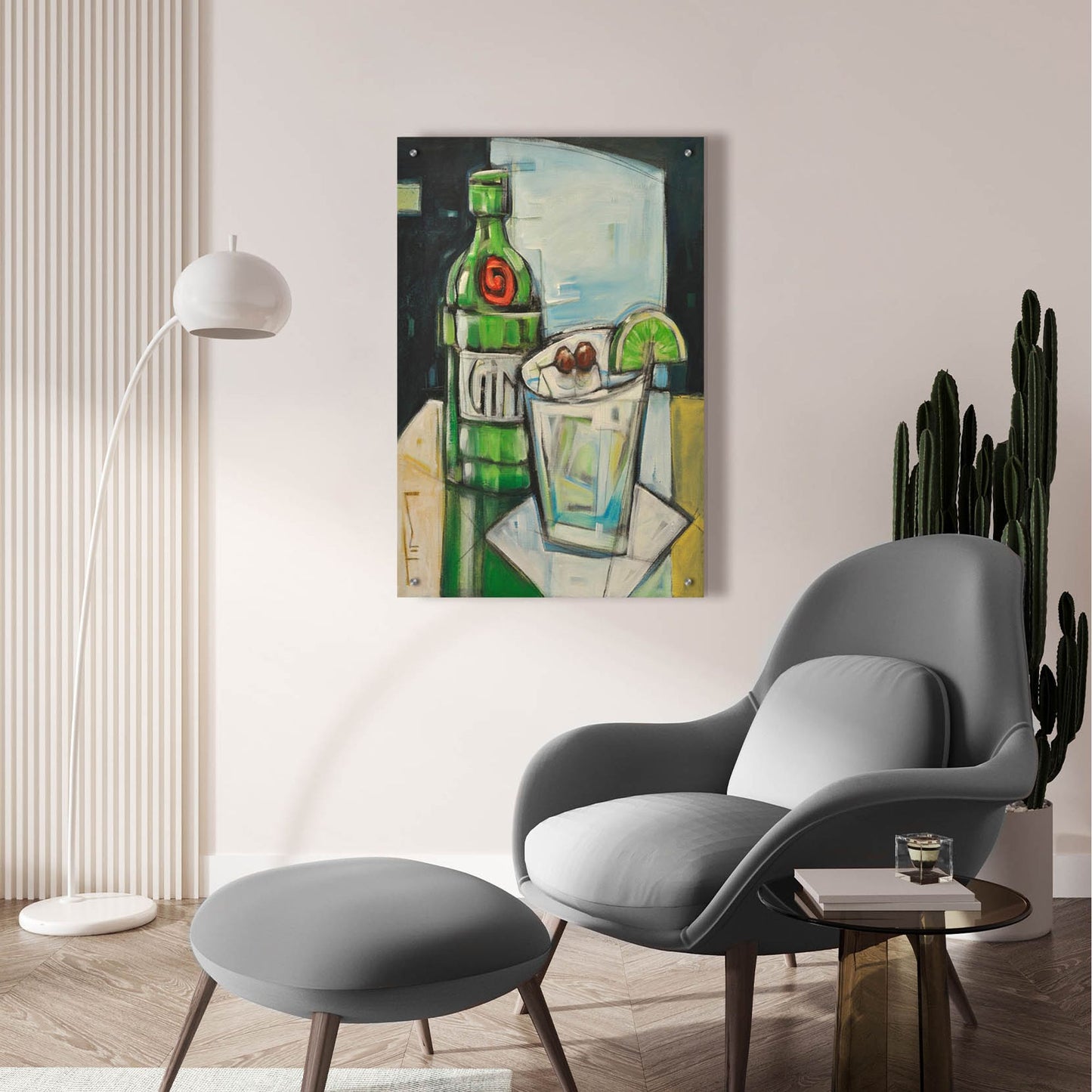 Epic Art 'Gin And Tonic' by Tim Nyberg, Acrylic Glass Wall Art,24x36