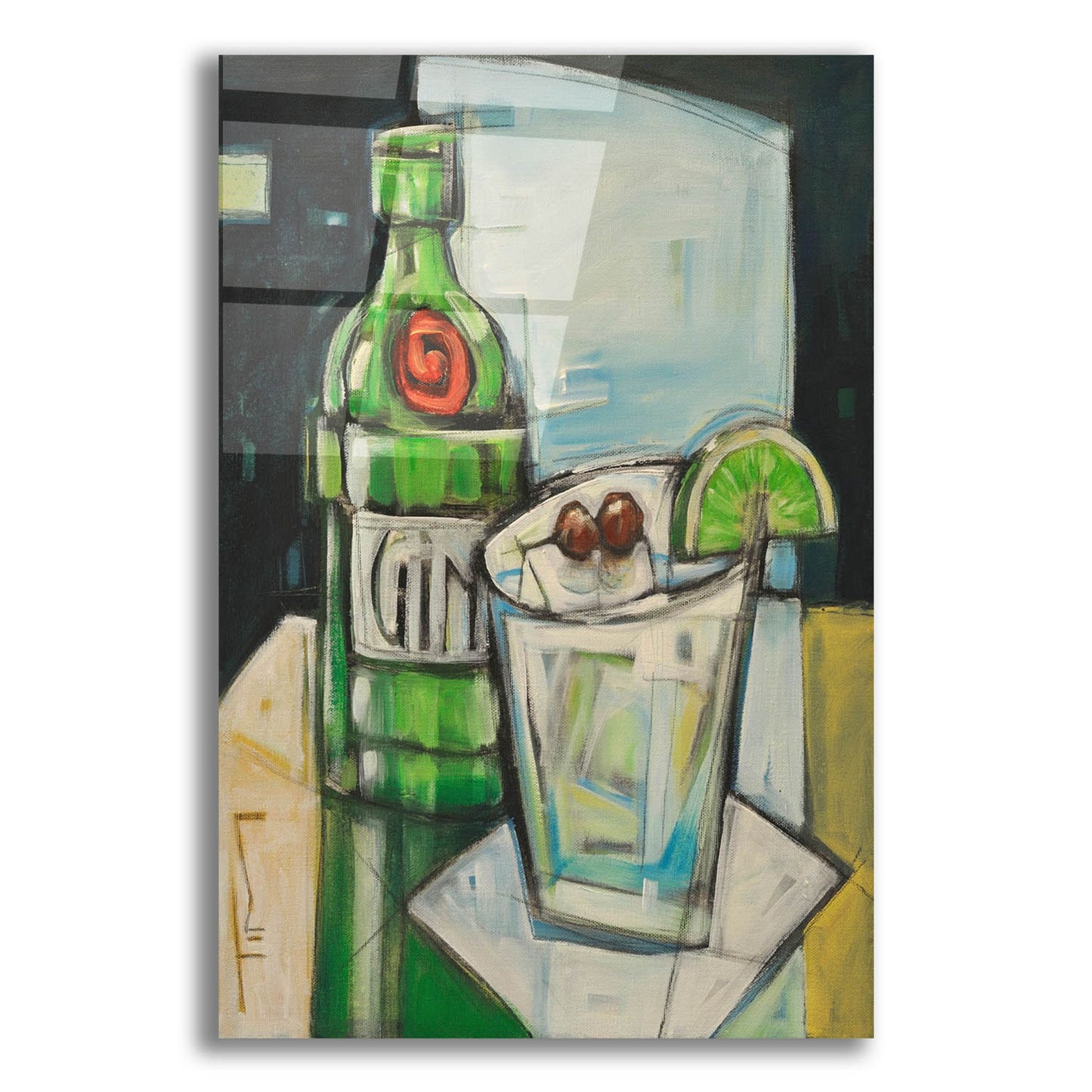 Epic Art 'Gin And Tonic' by Tim Nyberg, Acrylic Glass Wall Art