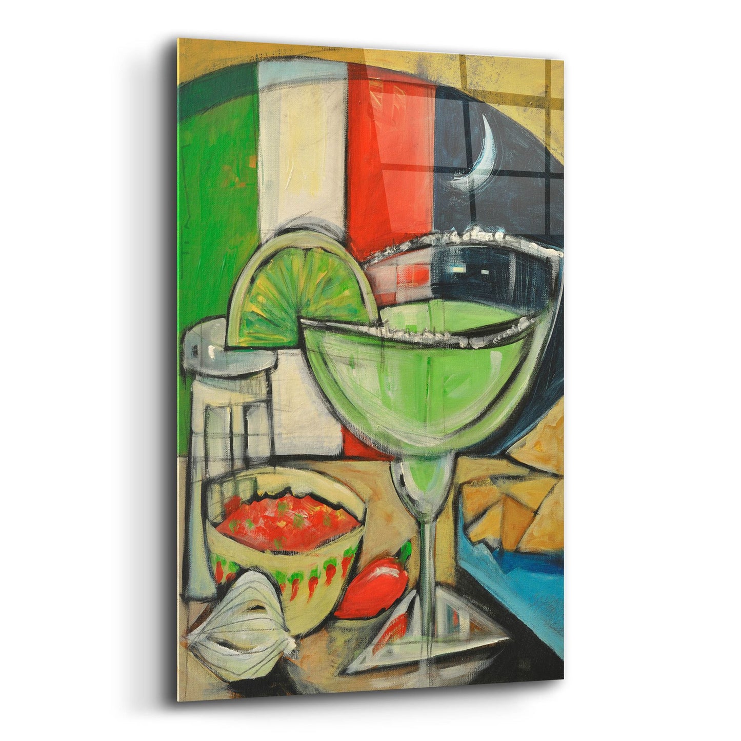 Epic Art 'Margarita' by Tim Nyberg, Acrylic Glass Wall Art,12x16