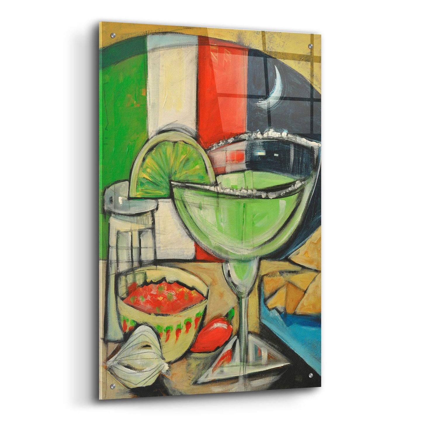 Epic Art 'Margarita' by Tim Nyberg, Acrylic Glass Wall Art,24x36