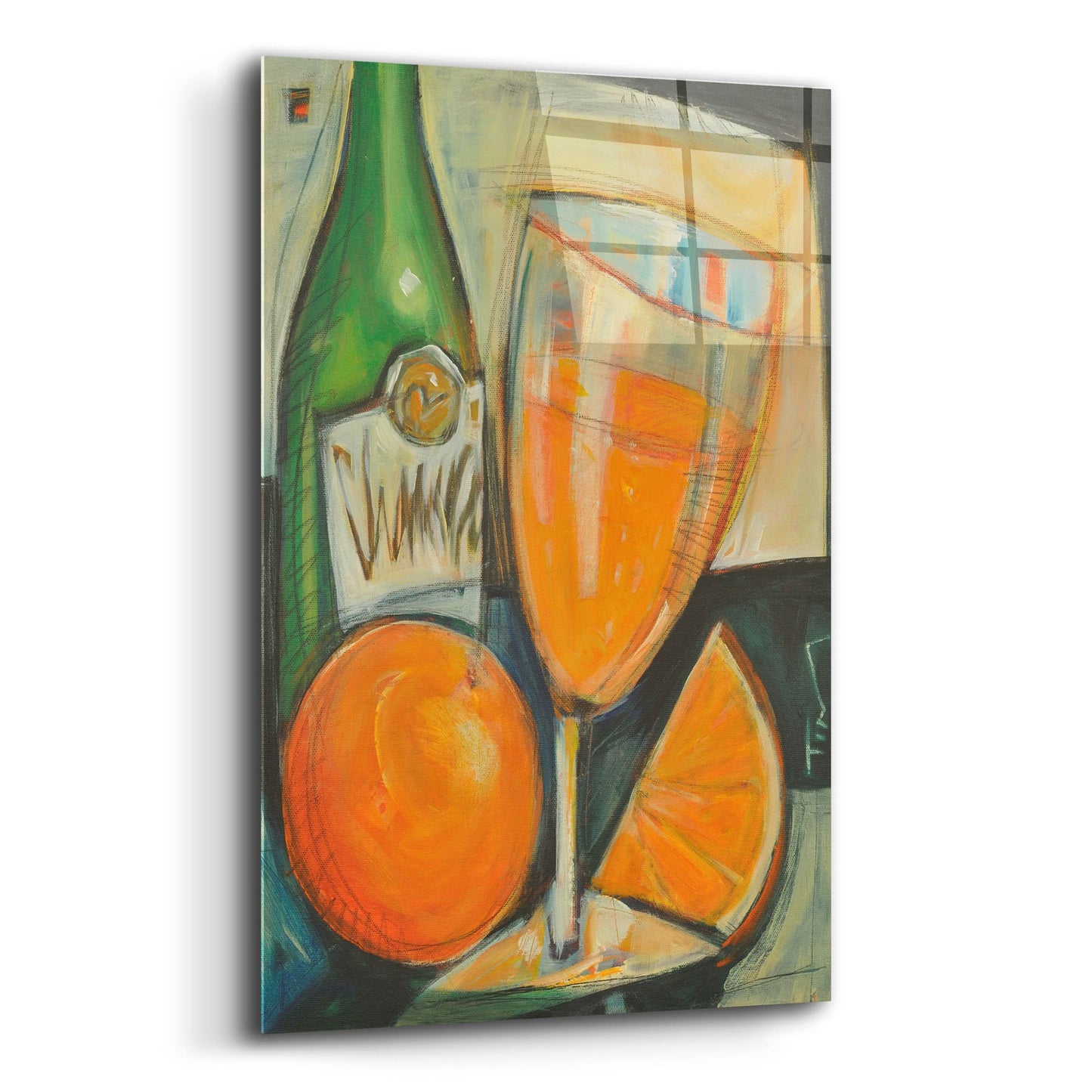 Epic Art 'Mimosa' by Tim Nyberg, Acrylic Glass Wall Art,16x24