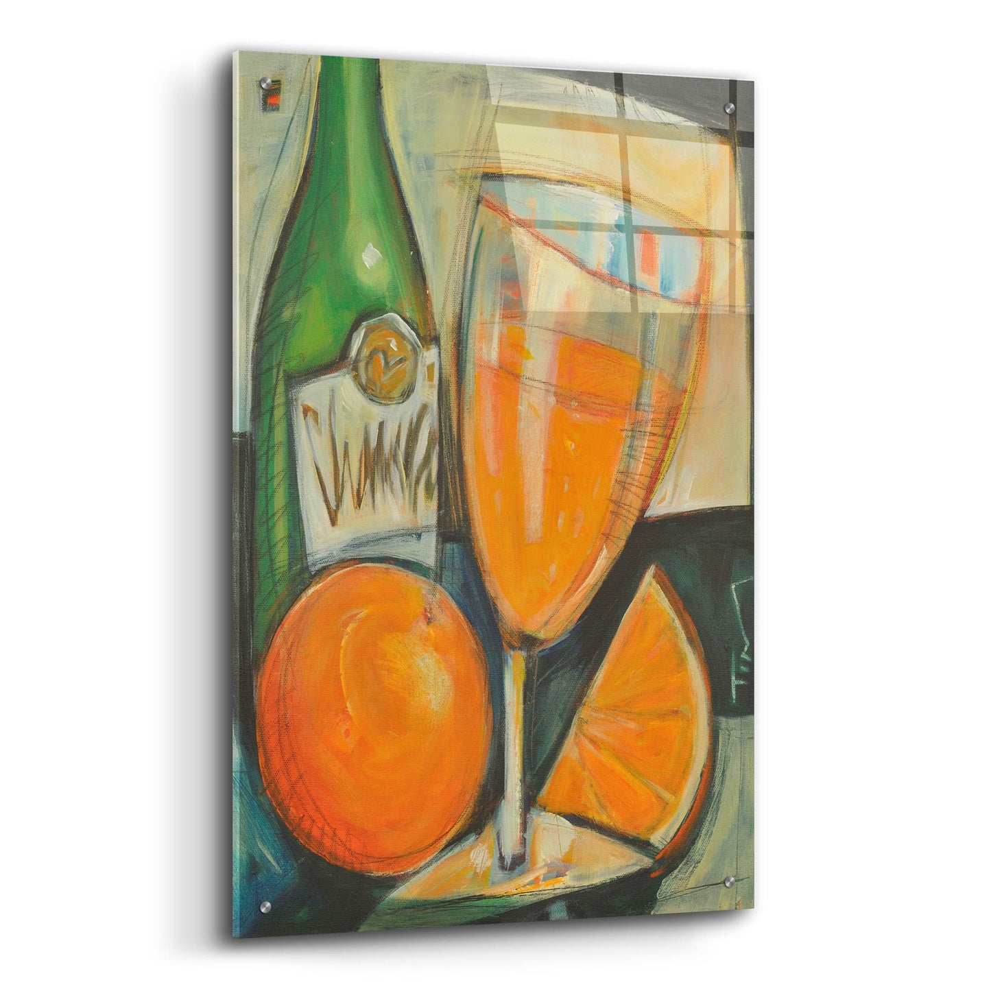 Epic Art 'Mimosa' by Tim Nyberg, Acrylic Glass Wall Art,24x36