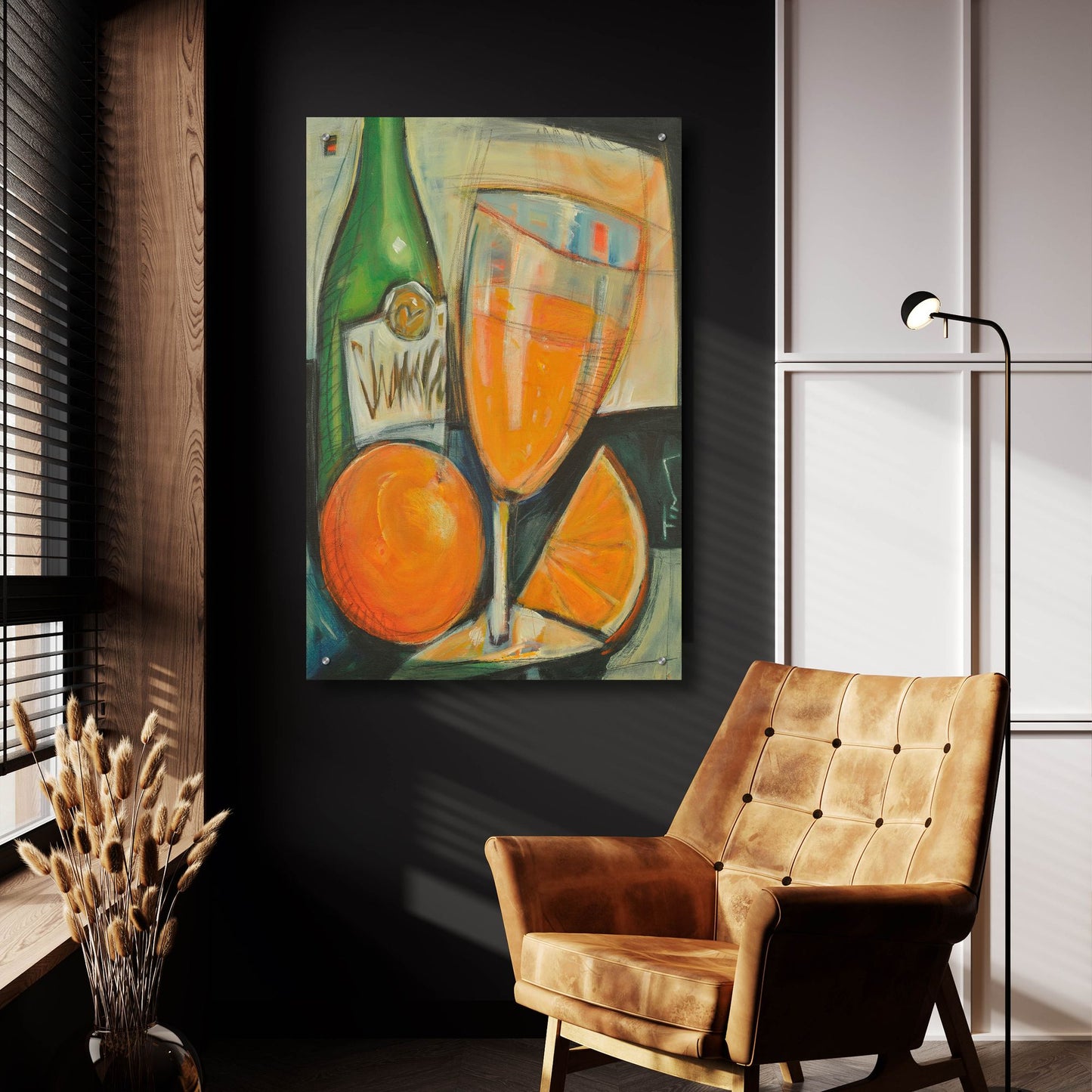 Epic Art 'Mimosa' by Tim Nyberg, Acrylic Glass Wall Art,24x36