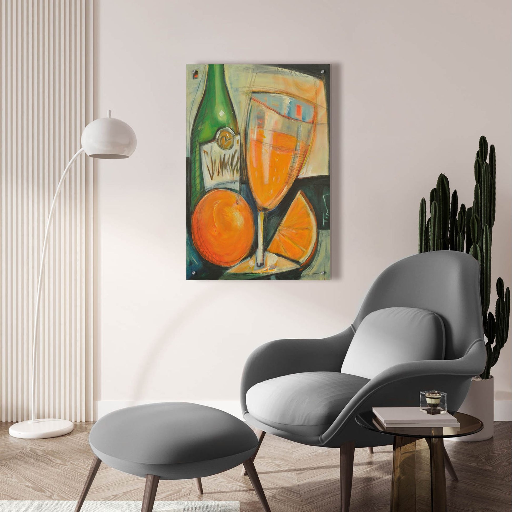 Epic Art 'Mimosa' by Tim Nyberg, Acrylic Glass Wall Art,24x36