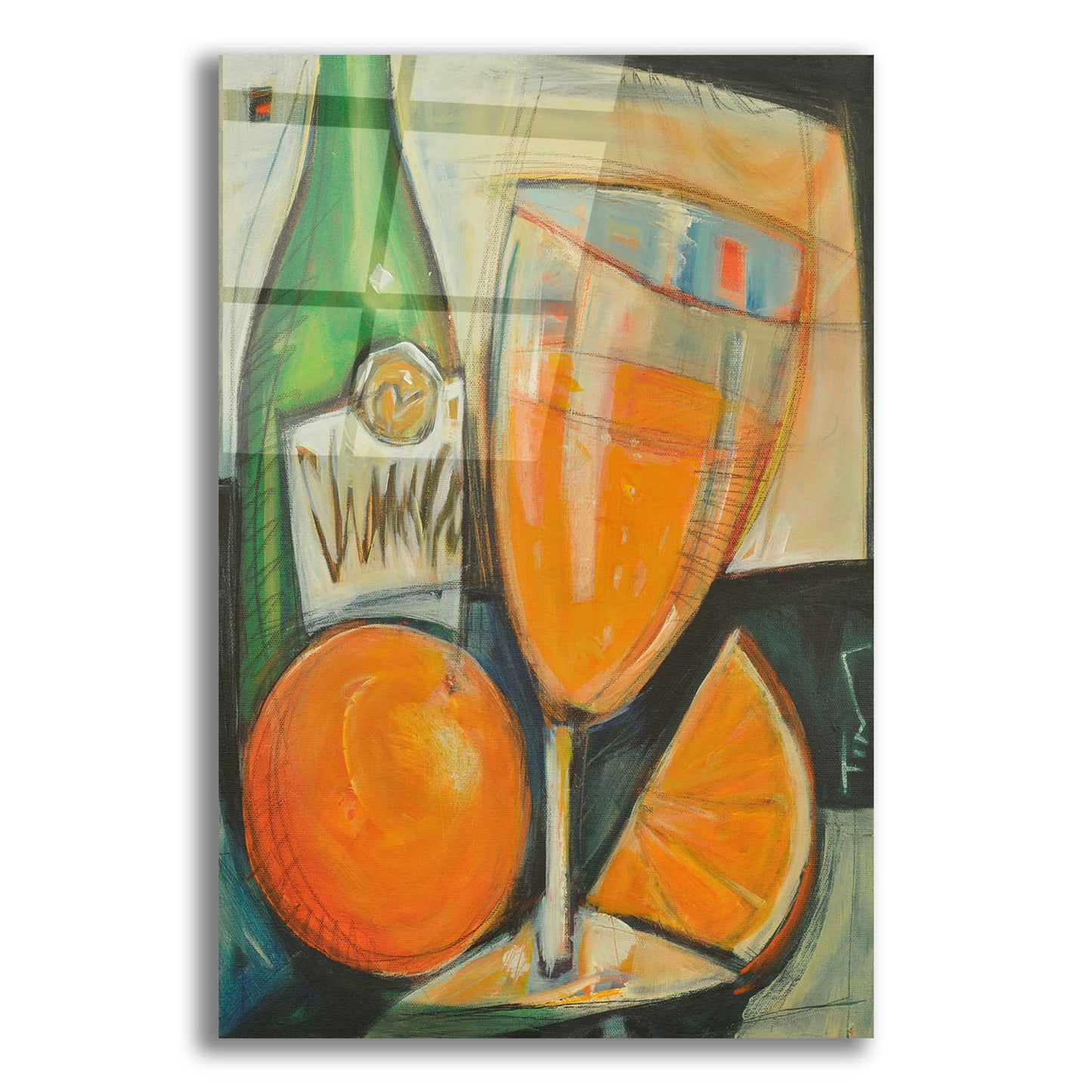 Epic Art 'Mimosa' by Tim Nyberg, Acrylic Glass Wall Art