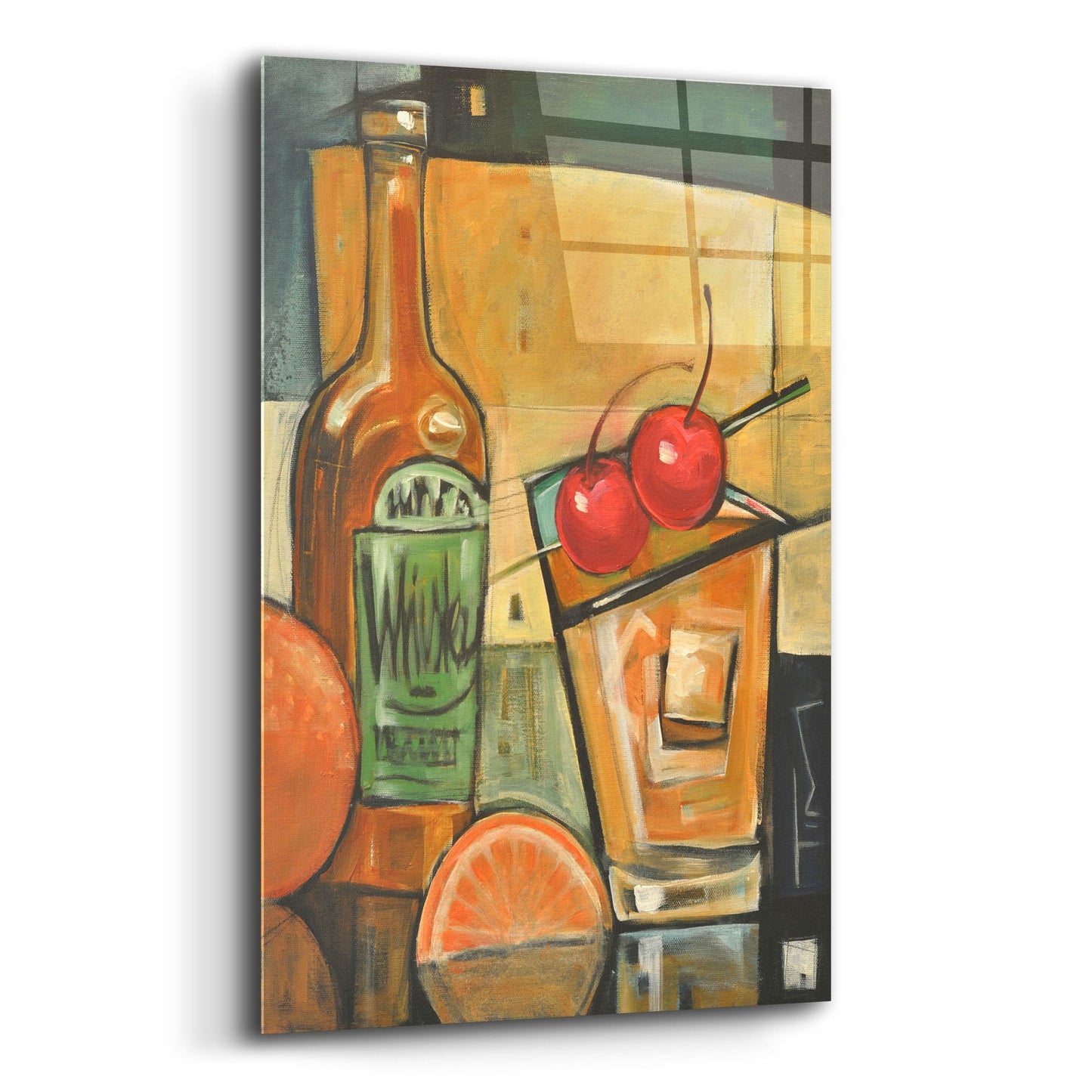 Epic Art 'Old Fashioned Sweet Cherries' by Tim Nyberg, Acrylic Glass Wall Art,12x16