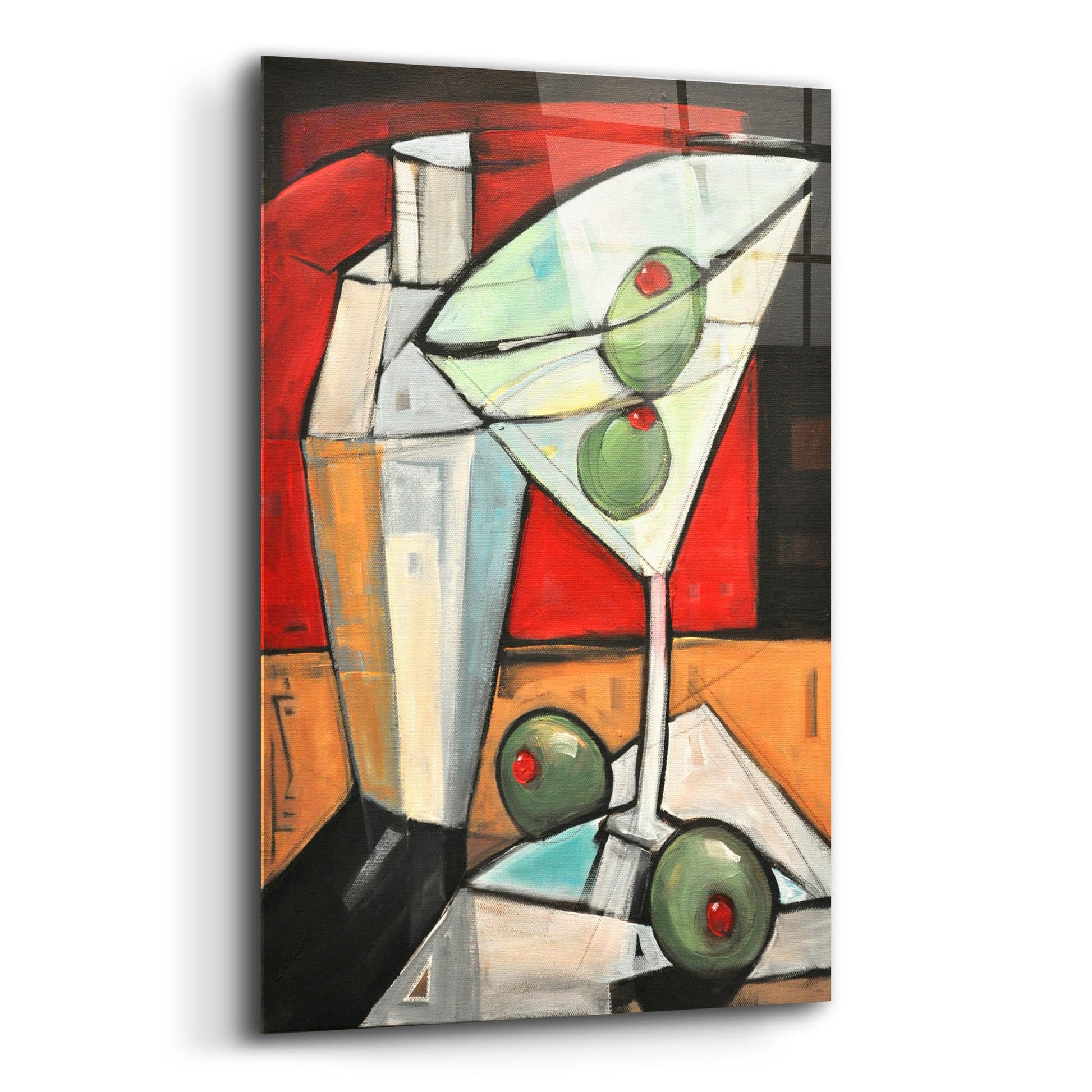 Epic Art 'Shaken Not Stirred' by Tim Nyberg, Acrylic Glass Wall Art,12x16