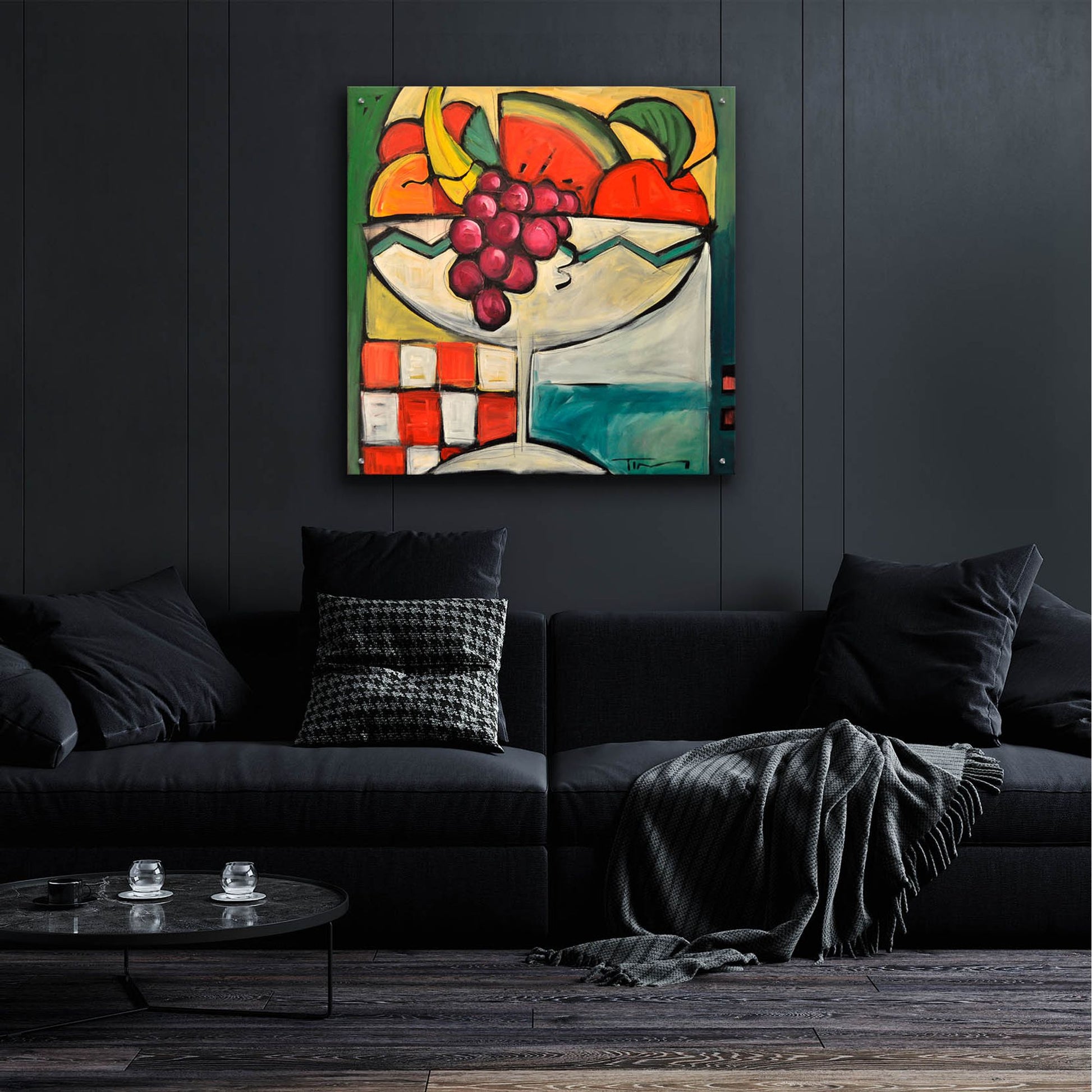 Epic Art 'Fruit Cocktail' by Tim Nyberg, Acrylic Glass Wall Art,36x36