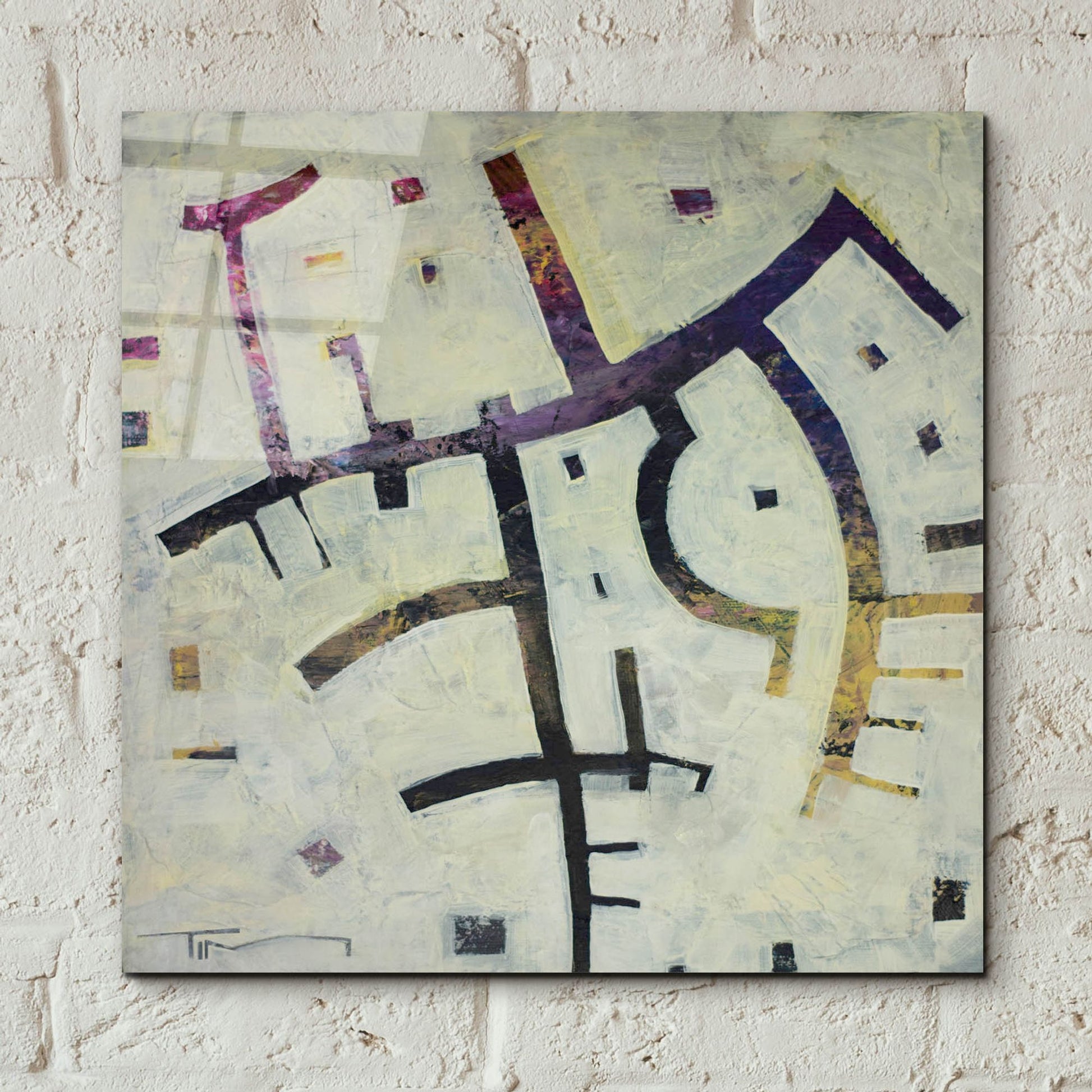 Epic Art 'Pirate Map' by Tim Nyberg, Acrylic Glass Wall Art,12x12