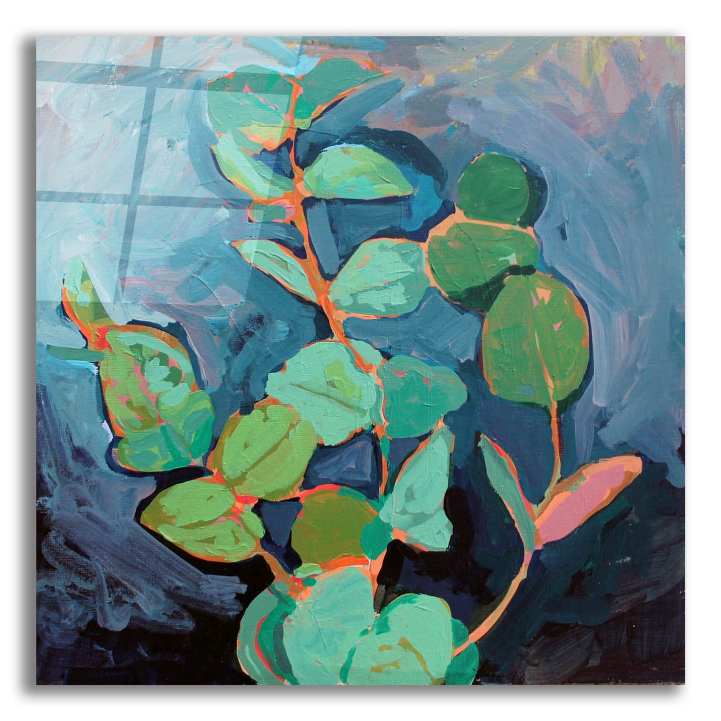 Epic Art 'Eucalyptus at Dusk' by Victoria Macmillan, Acrylic Glass Wall Art