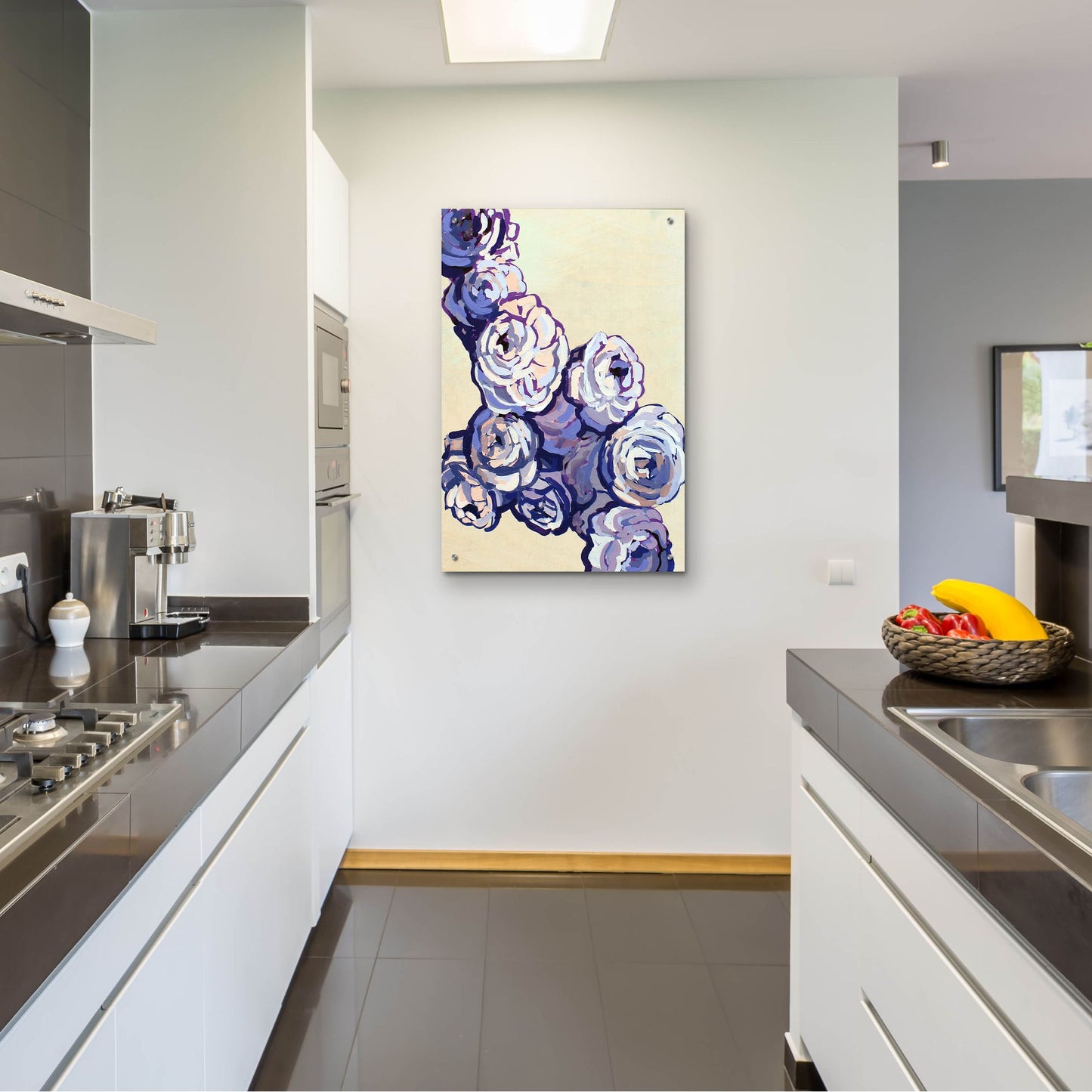 Epic Art 'Lavender Bouquet' by Victoria Macmillan, Acrylic Glass Wall Art,24x36