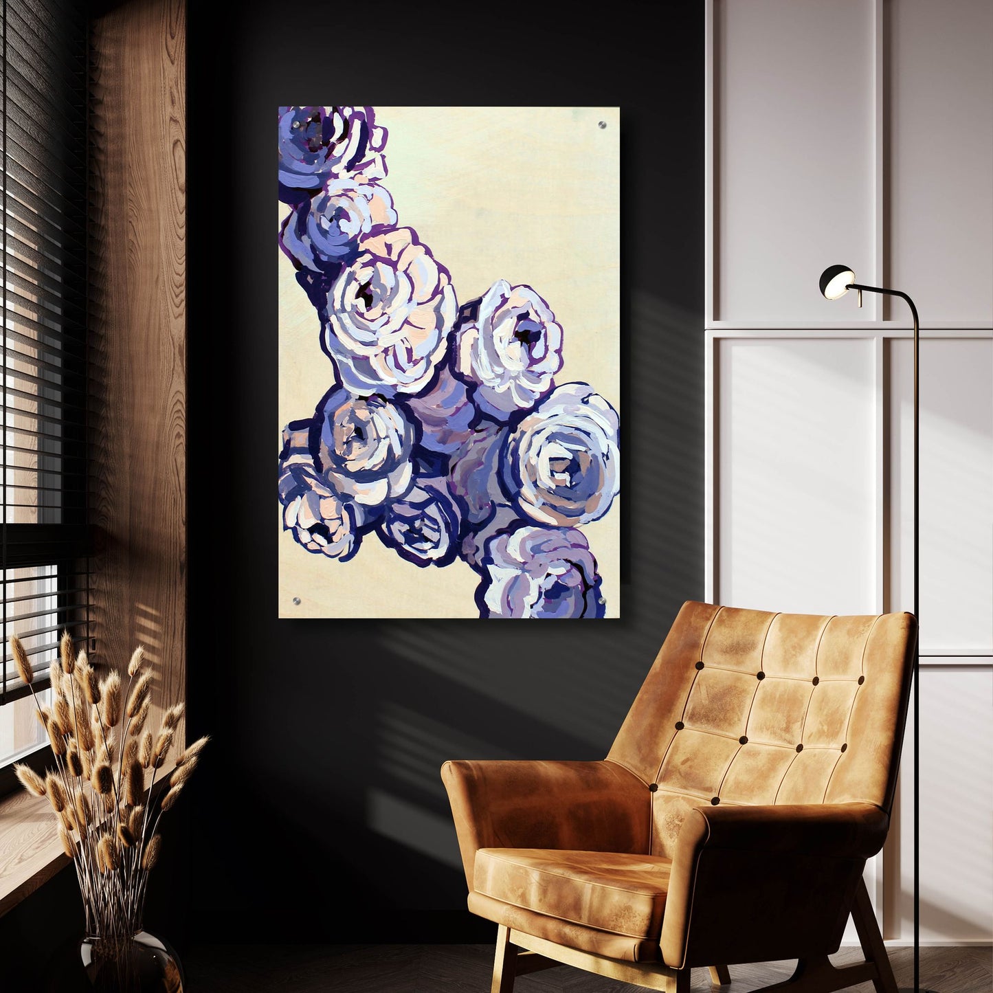 Epic Art 'Lavender Bouquet' by Victoria Macmillan, Acrylic Glass Wall Art,24x36