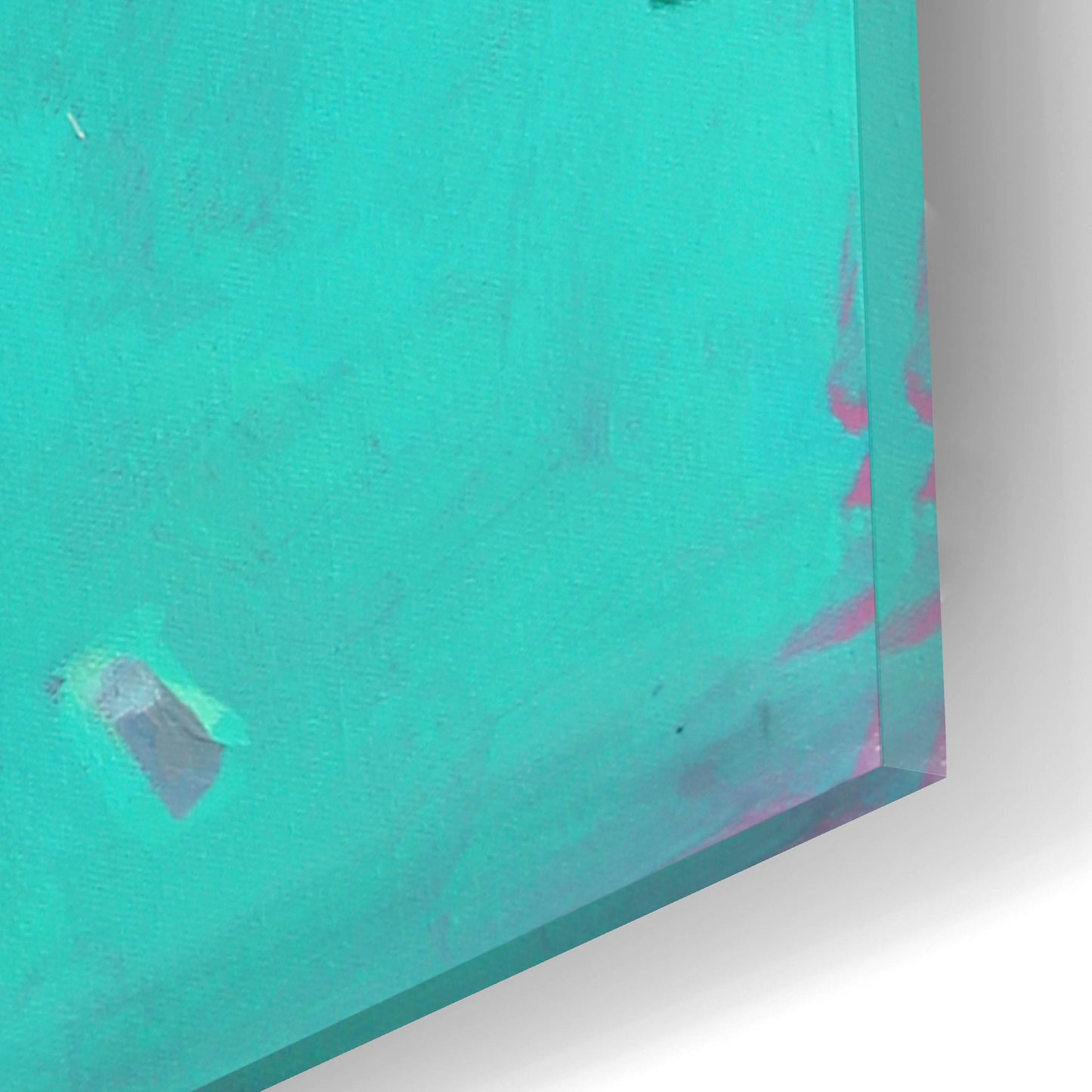 Epic Art 'Overpass on Teal' by Victoria Macmillan, Acrylic Glass Wall Art,12x16