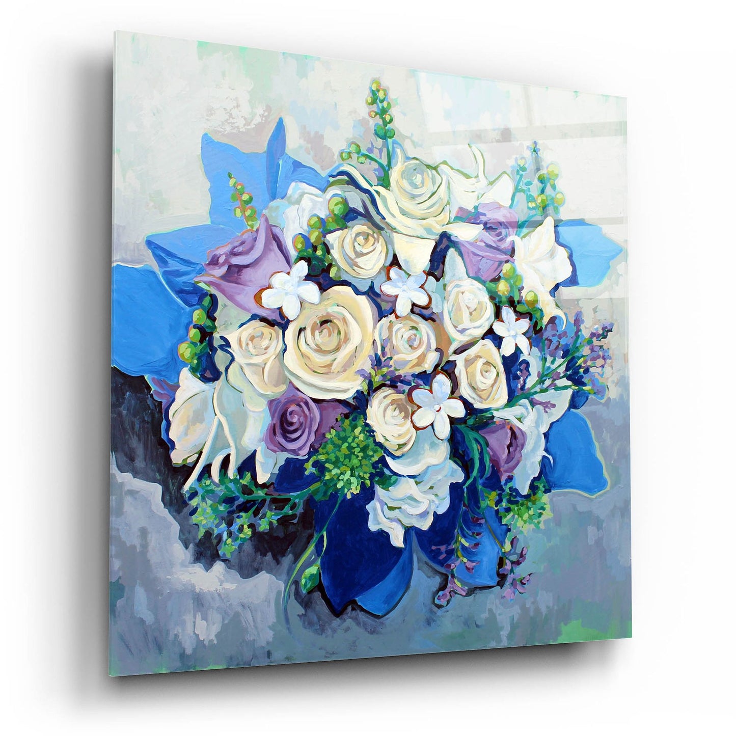 Epic Art 'Winter Bouquet' by Victoria Macmillan, Acrylic Glass Wall Art,12x12