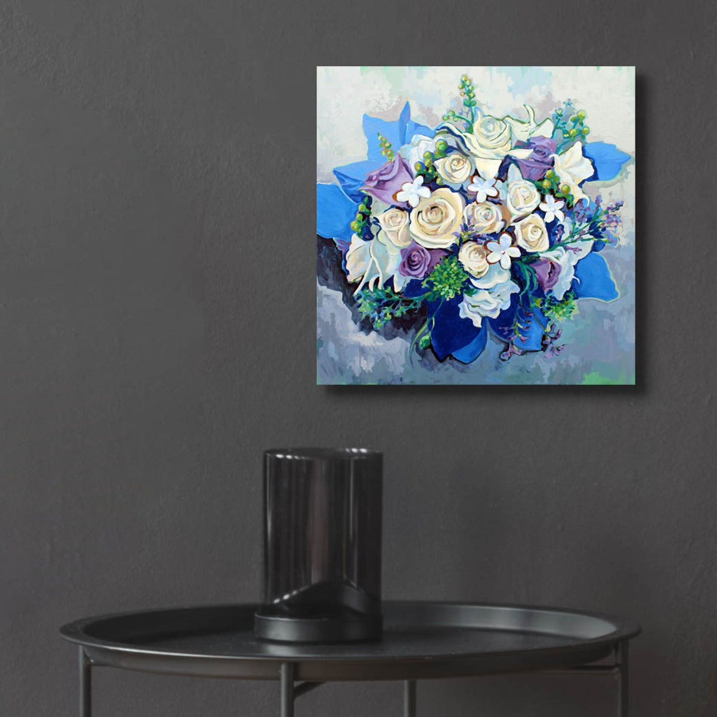 Epic Art 'Winter Bouquet' by Victoria Macmillan, Acrylic Glass Wall Art,12x12