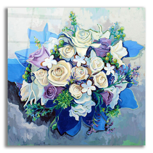 Epic Art 'Winter Bouquet' by Victoria Macmillan, Acrylic Glass Wall Art