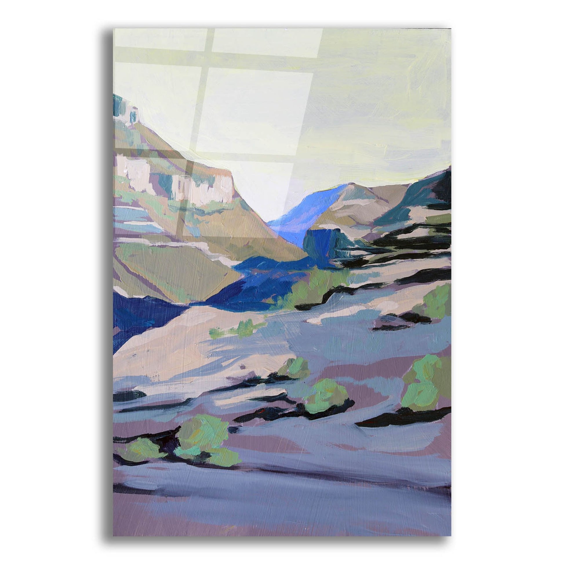 Epic Art 'At Dusk in Zion' by Victoria Macmillan, Acrylic Glass Wall Art