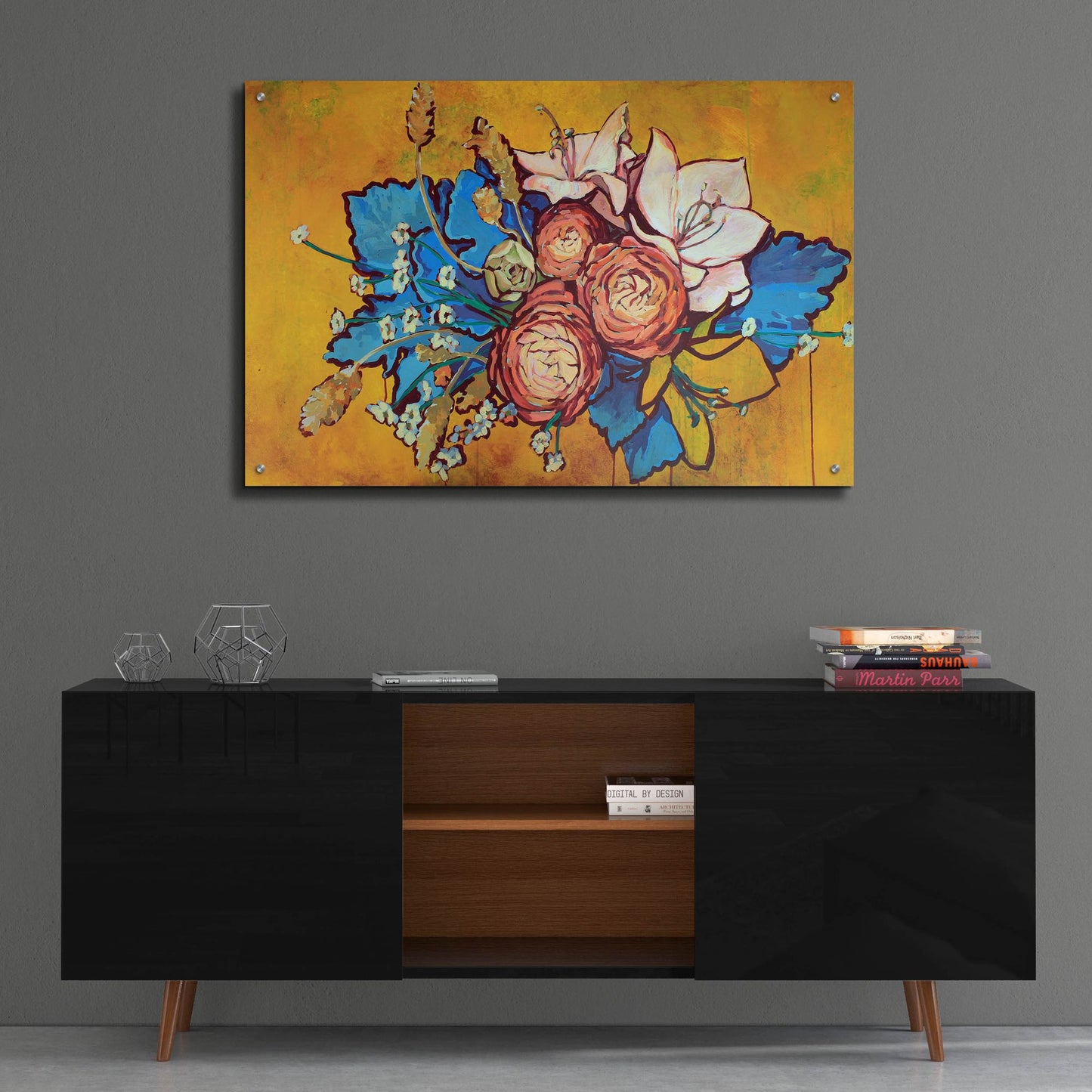 Epic Art 'Autumn Bouquet' by Victoria Macmillan, Acrylic Glass Wall Art,36x24