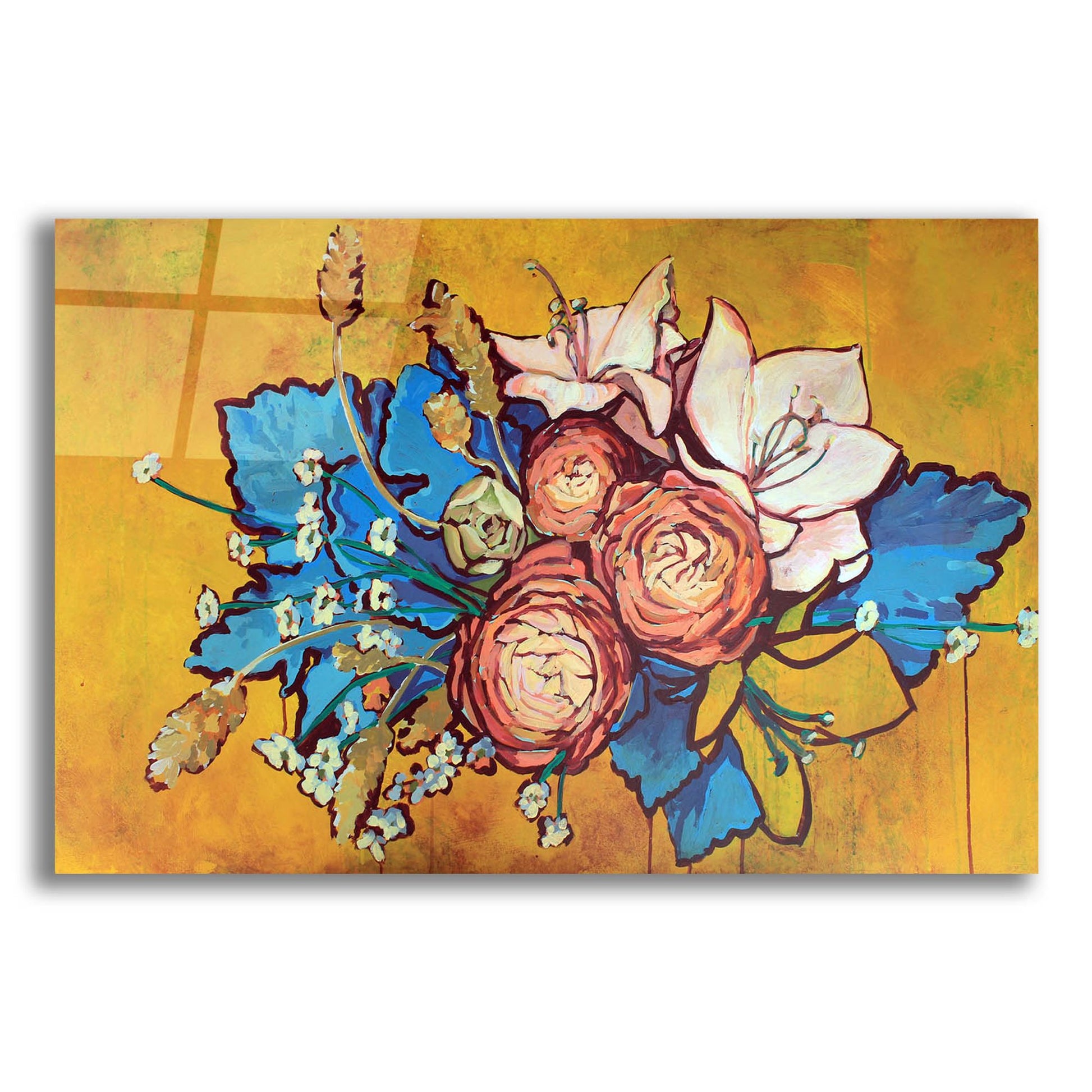 Epic Art 'Autumn Bouquet' by Victoria Macmillan, Acrylic Glass Wall Art