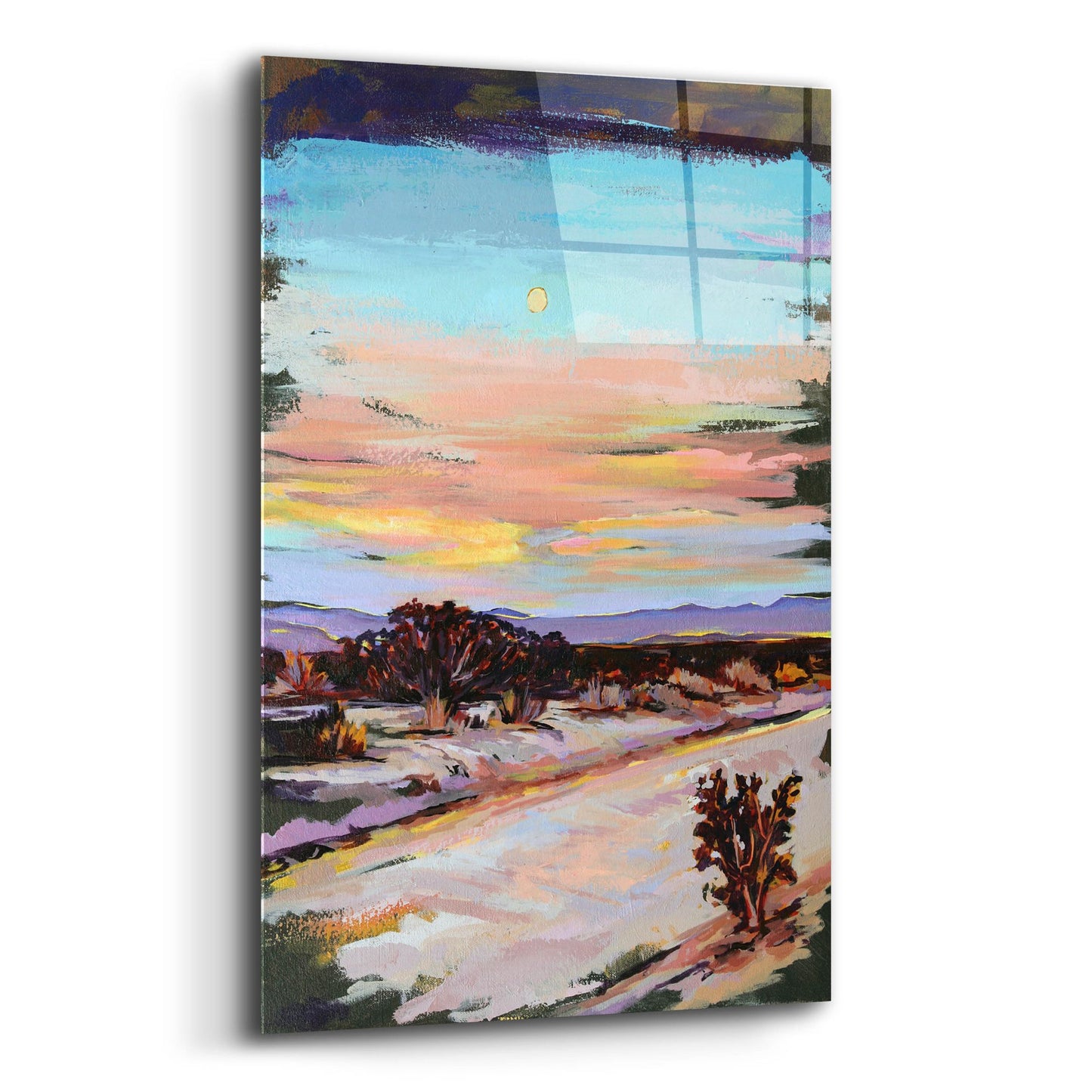 Epic Art 'Driving in Joshua Tree' by Victoria Macmillan, Acrylic Glass Wall Art,12x16