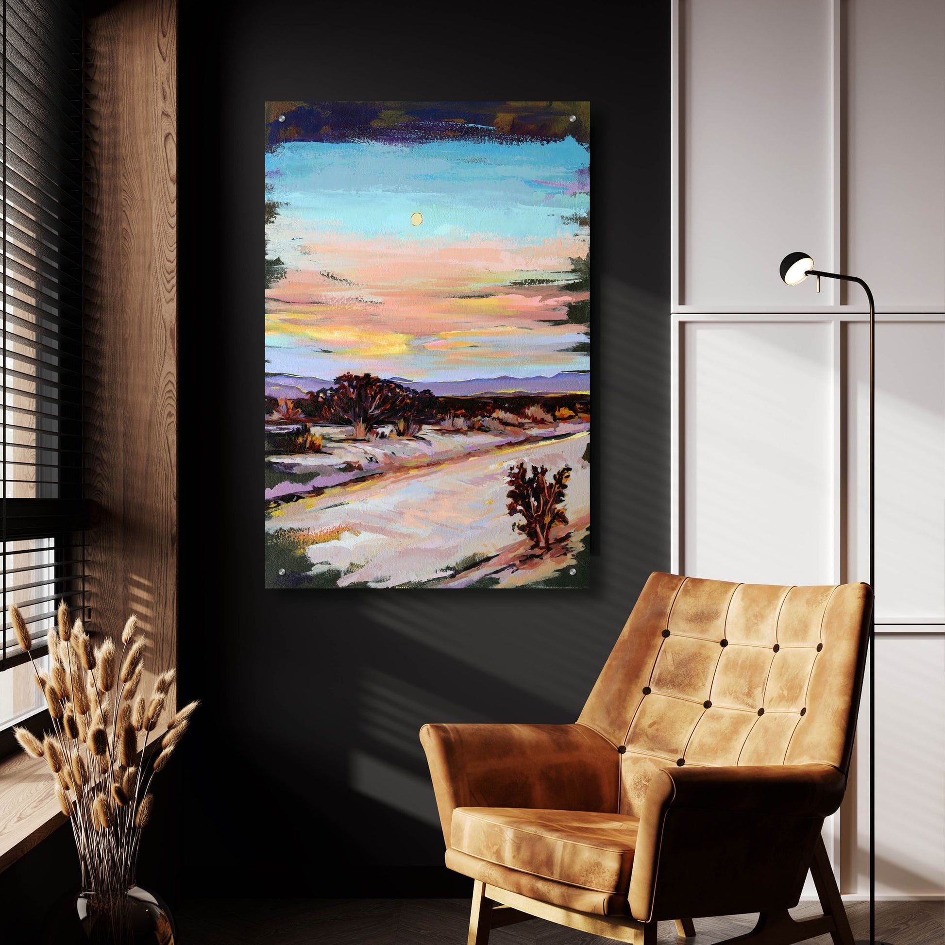 Epic Art 'Driving in Joshua Tree' by Victoria Macmillan, Acrylic Glass Wall Art,24x36