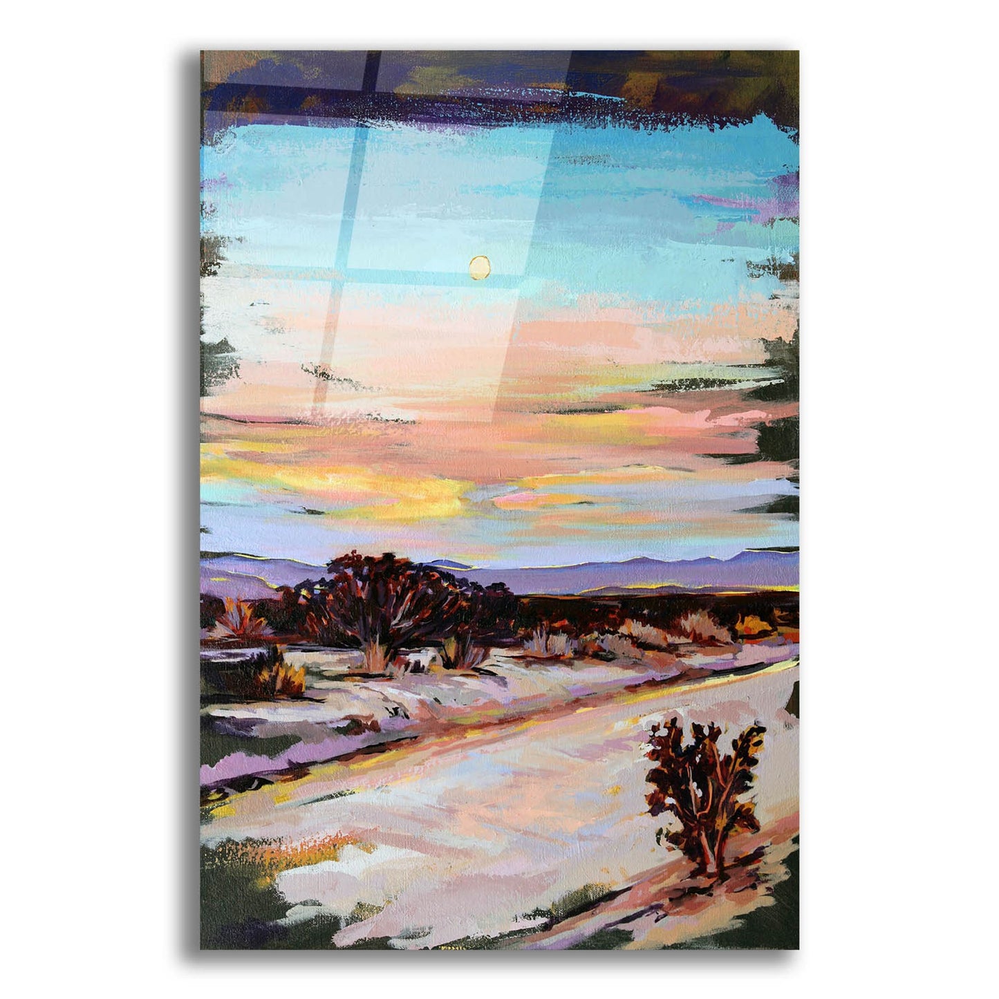 Epic Art 'Driving in Joshua Tree' by Victoria Macmillan, Acrylic Glass Wall Art