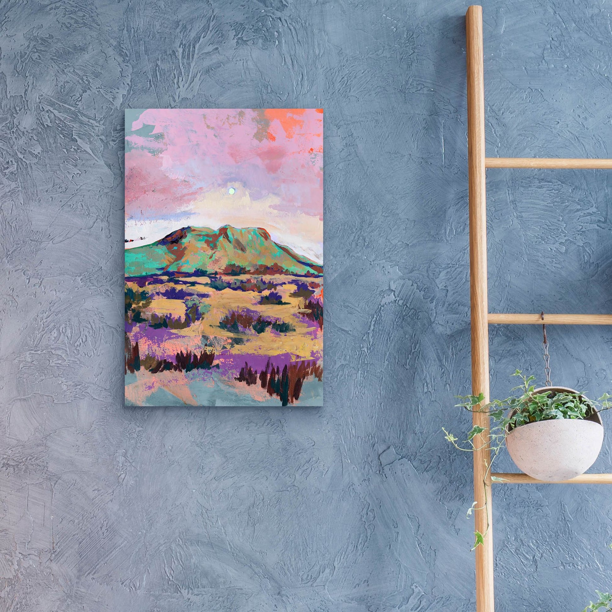 Epic Art 'Dusk at Joshua Tree' by Victoria Macmillan, Acrylic Glass Wall Art,16x24