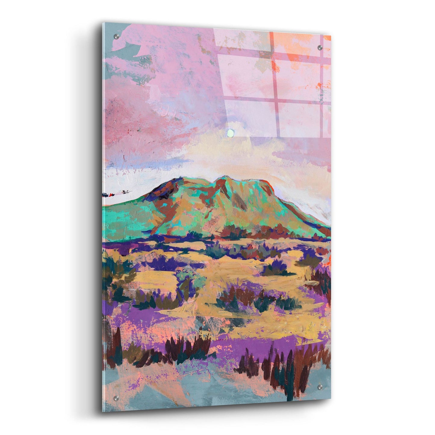 Epic Art 'Dusk at Joshua Tree' by Victoria Macmillan, Acrylic Glass Wall Art,24x36