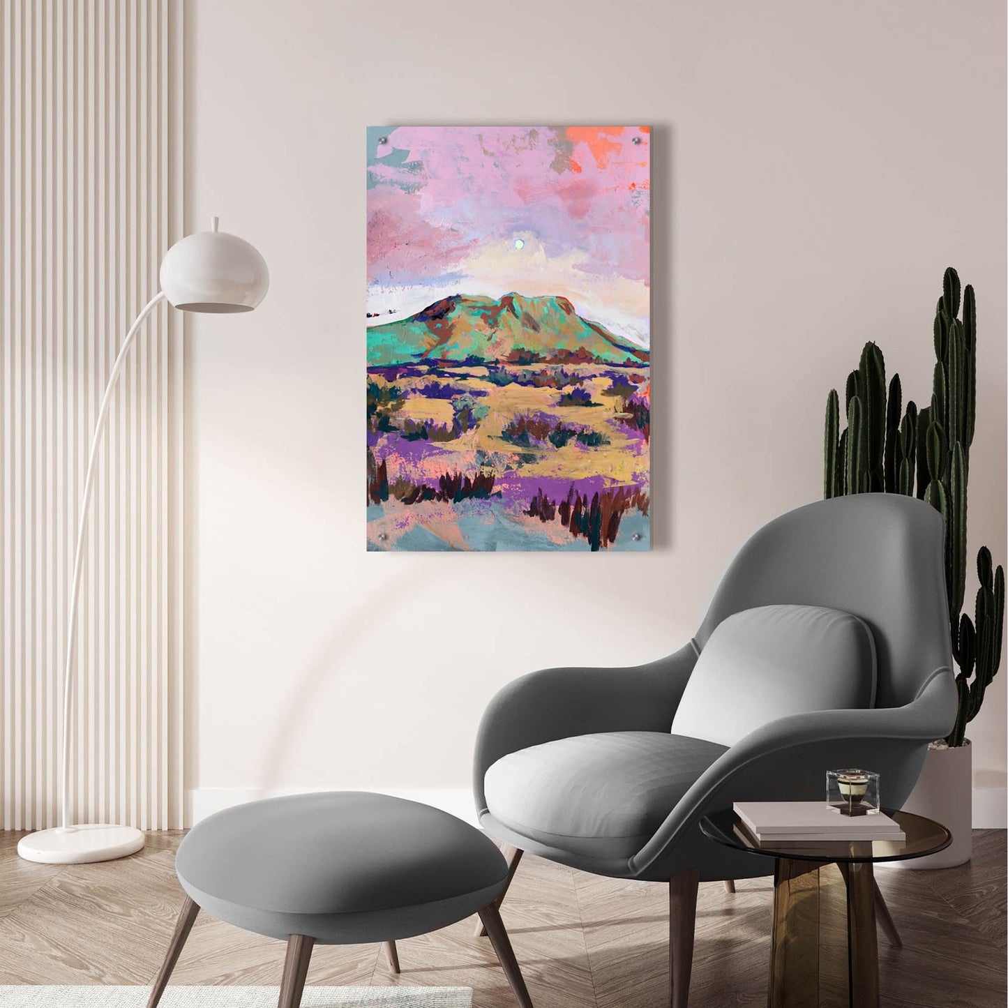 Epic Art 'Dusk at Joshua Tree' by Victoria Macmillan, Acrylic Glass Wall Art,24x36