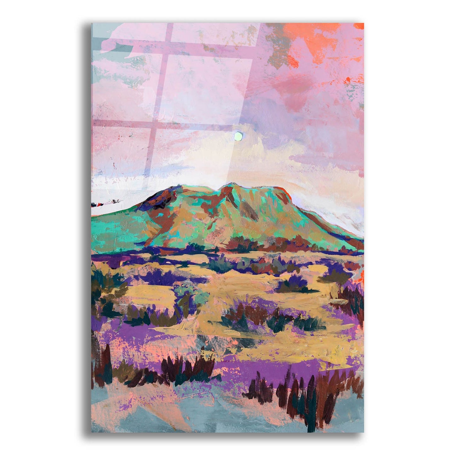 Epic Art 'Dusk at Joshua Tree' by Victoria Macmillan, Acrylic Glass Wall Art