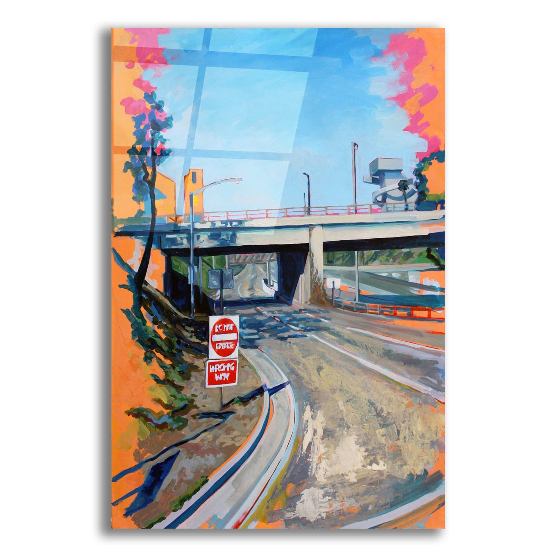 Epic Art 'Freeway Exit' by Victoria Macmillan, Acrylic Glass Wall Art