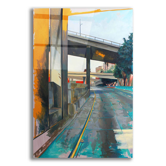 Epic Art 'Golden Afternoon Drive' by Victoria Macmillan, Acrylic Glass Wall Art