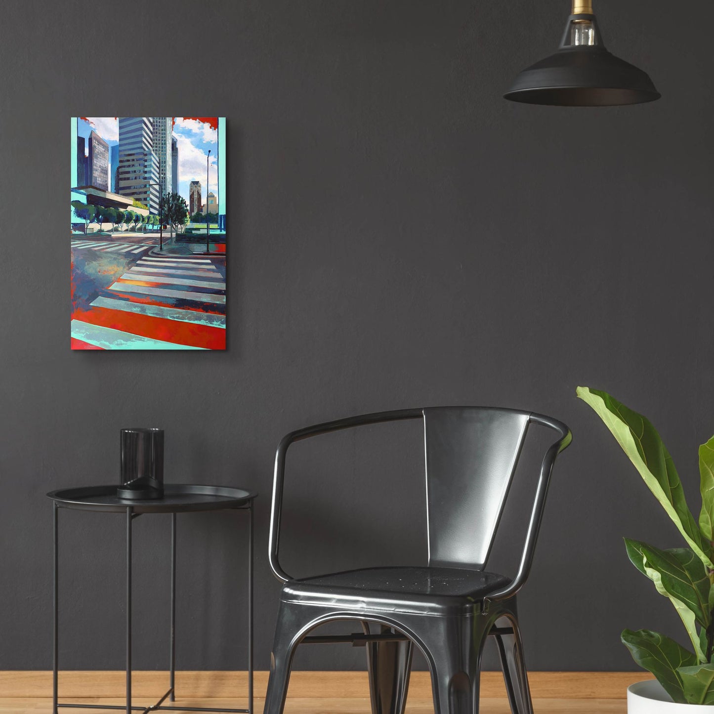 Epic Art 'Los Angeles Intersection' by Victoria Macmillan, Acrylic Glass Wall Art,16x24