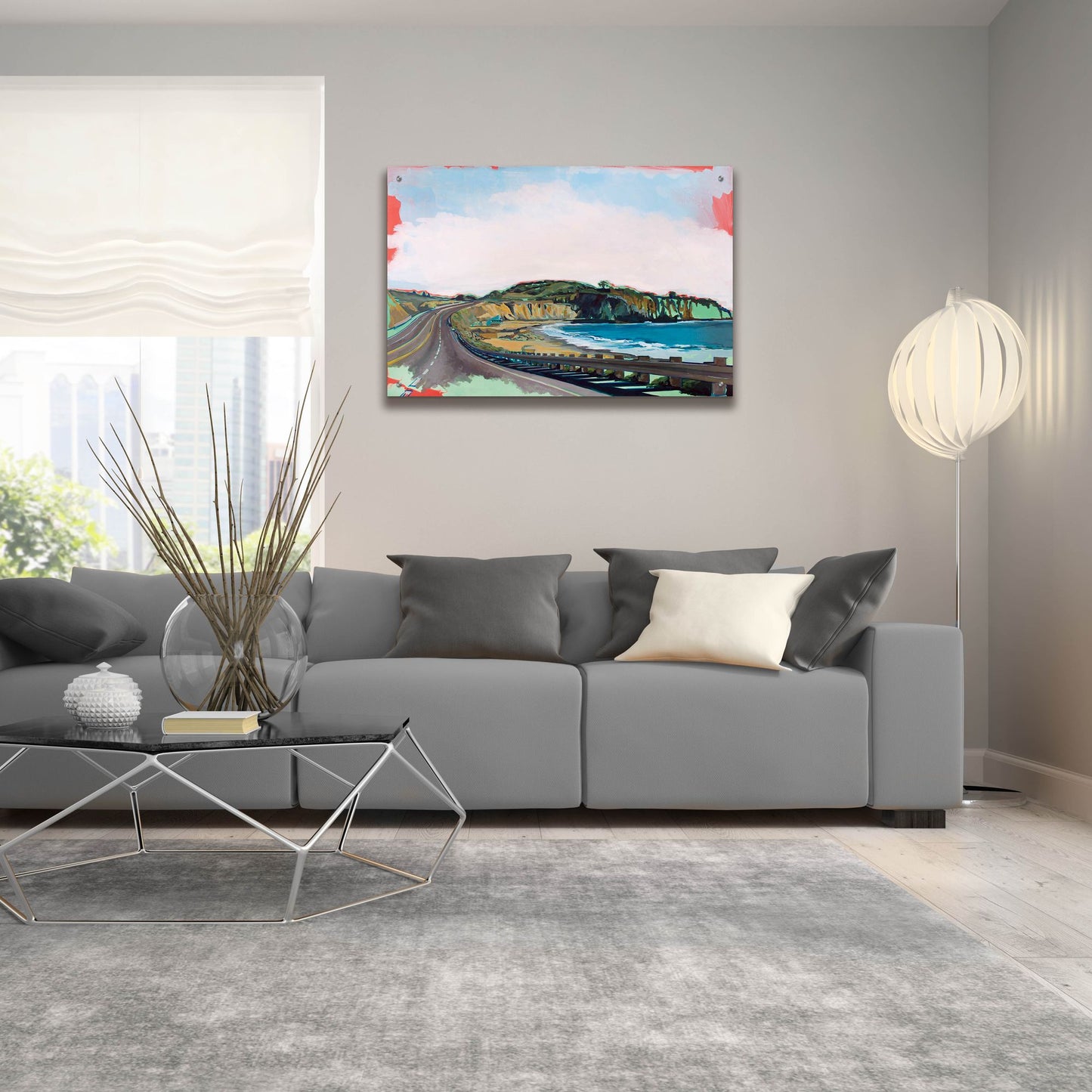 Epic Art 'PCH to Laguna' by Victoria Macmillan, Acrylic Glass Wall Art,36x24