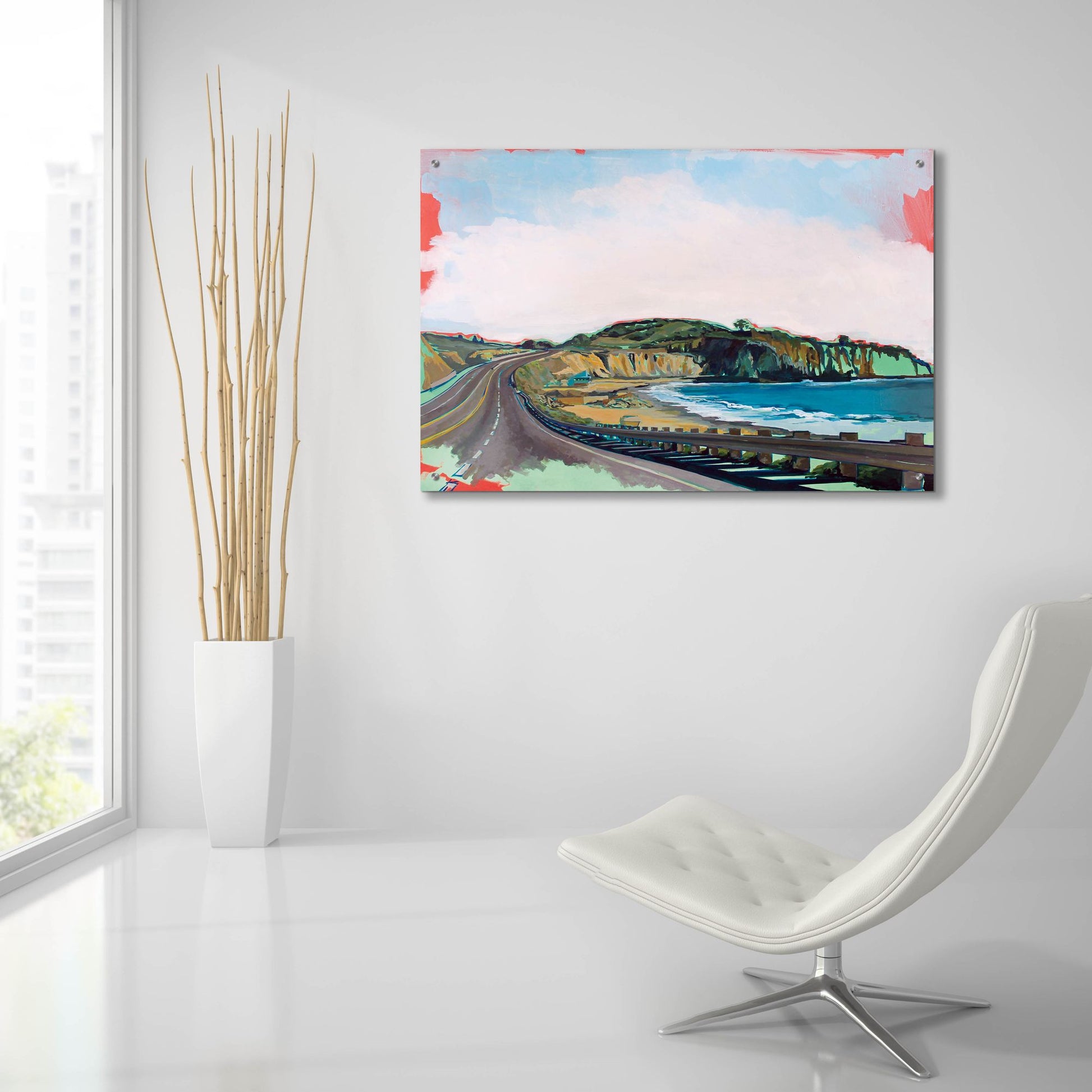 Epic Art 'PCH to Laguna' by Victoria Macmillan, Acrylic Glass Wall Art,36x24