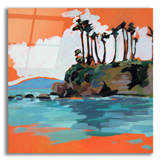 Epic Art 'Shaws Cove at Laguna Beach' by Victoria Macmillan, Acrylic Glass Wall Art