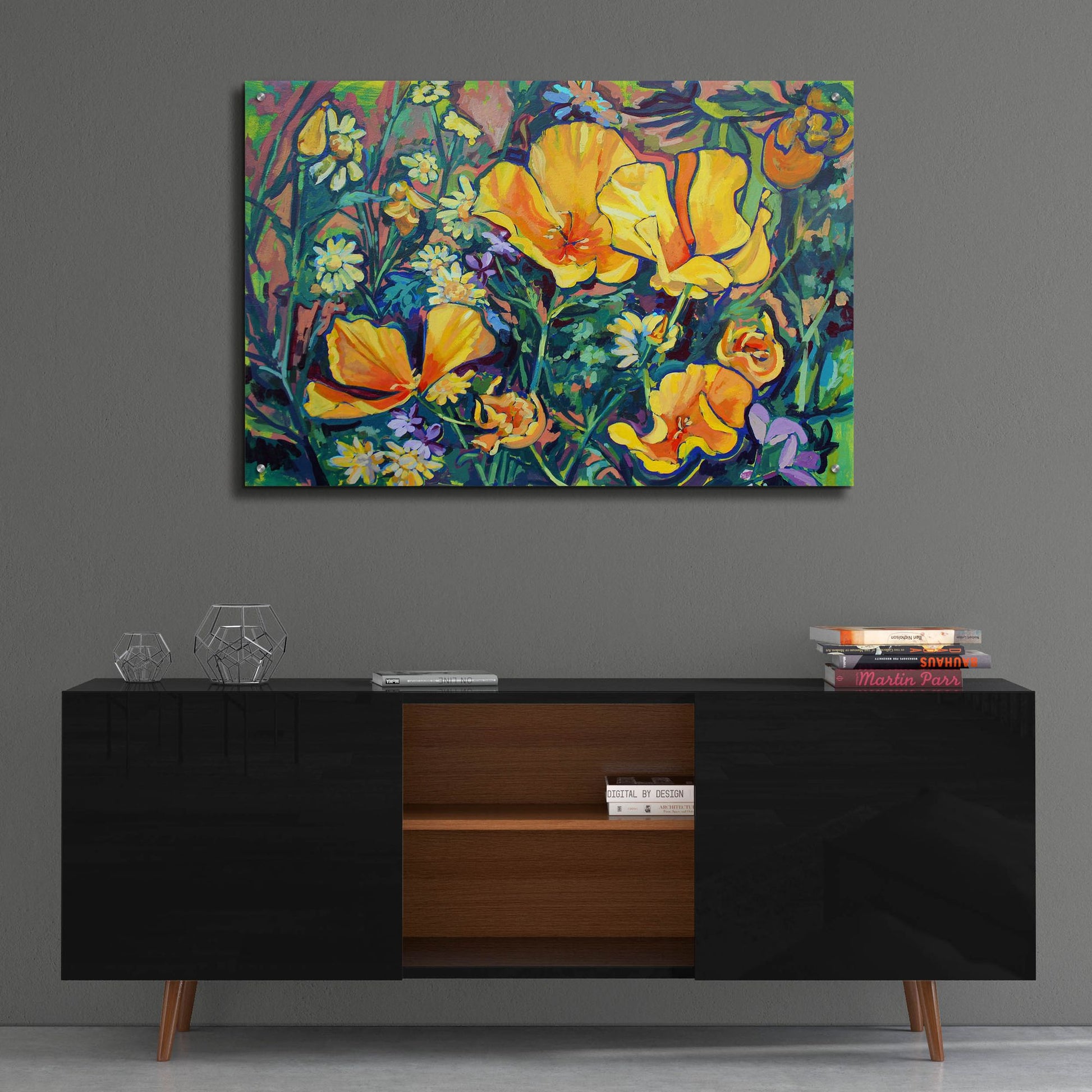 Epic Art 'Super Bloom' by Victoria Macmillan, Acrylic Glass Wall Art,36x24
