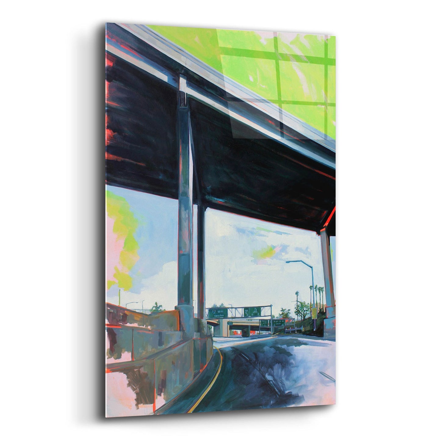 Epic Art 'Vibrant Afternoon Drive' by Victoria Macmillan, Acrylic Glass Wall Art,12x16