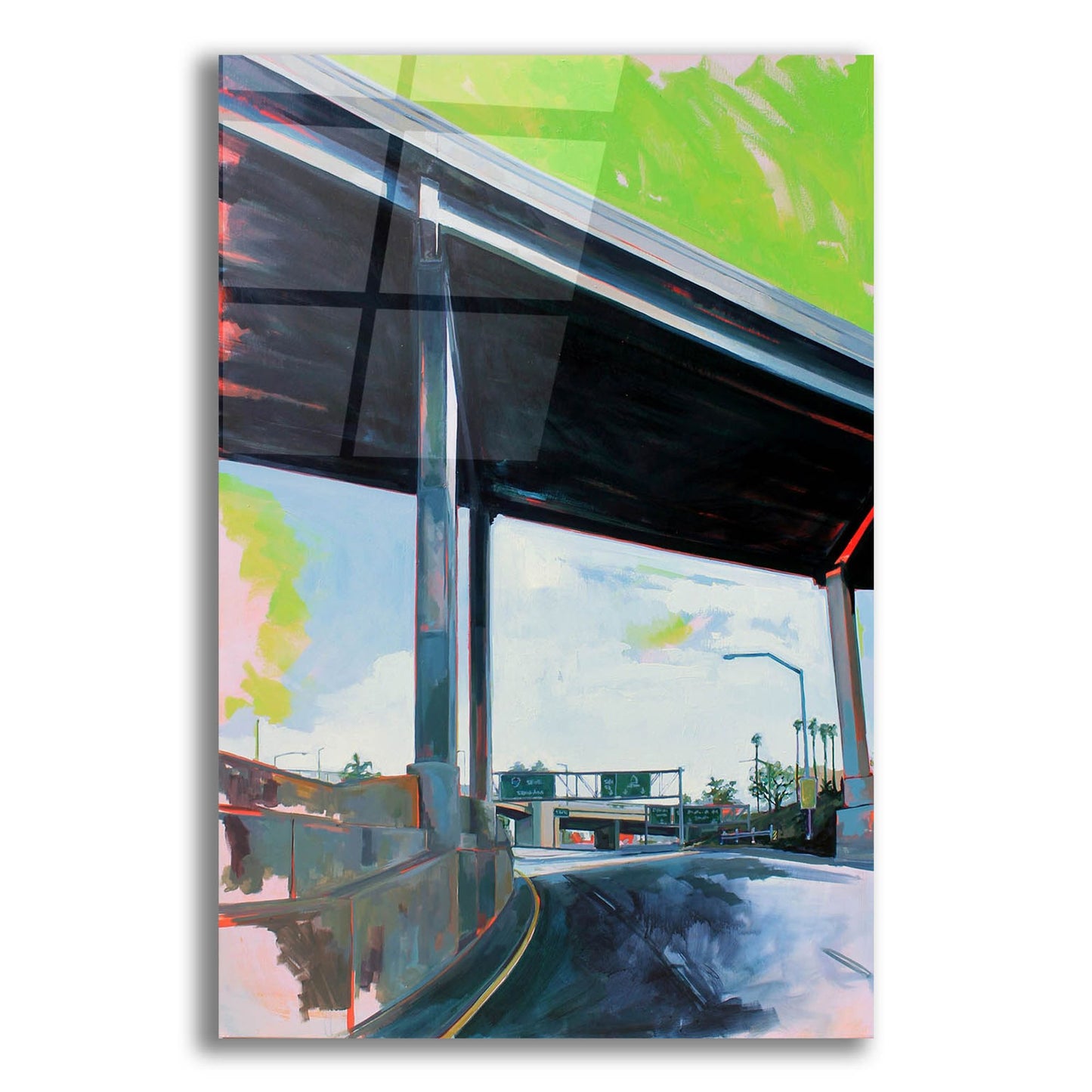 Epic Art 'Vibrant Afternoon Drive' by Victoria Macmillan, Acrylic Glass Wall Art